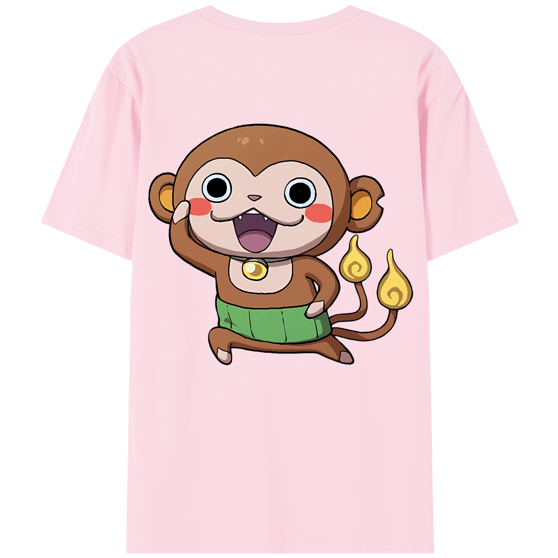 （画像用） 妖怪ウォッチ Yo-kai Watch 綿100％半袖Tシャツ（背面プリント）