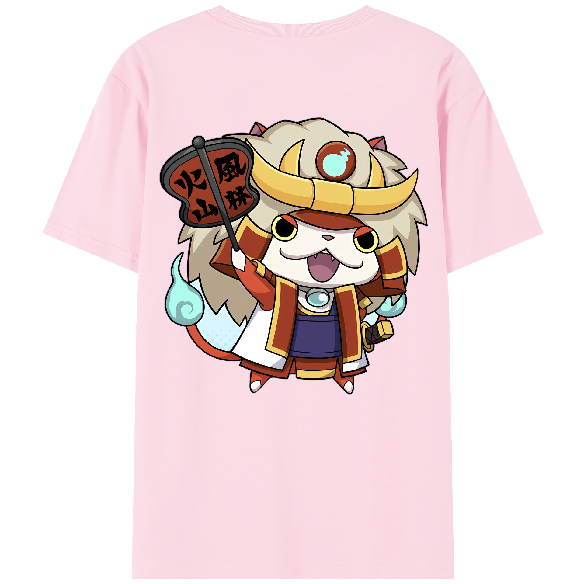 （画像用） 妖怪ウォッチ Yo-kai Watch 綿100％半袖Tシャツ（背面プリント）