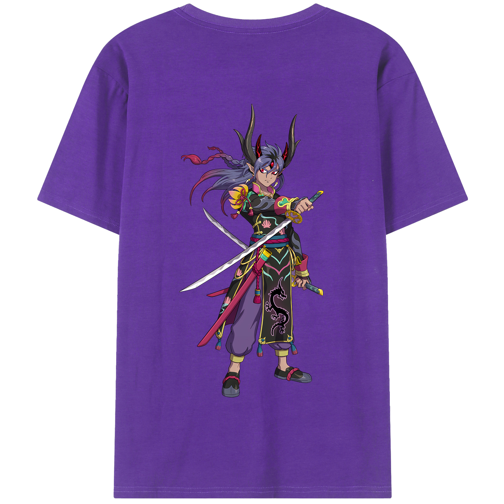 （画像用） 妖怪ウォッチ Yo-kai Watch 綿100％半袖Tシャツ（背面プリント）