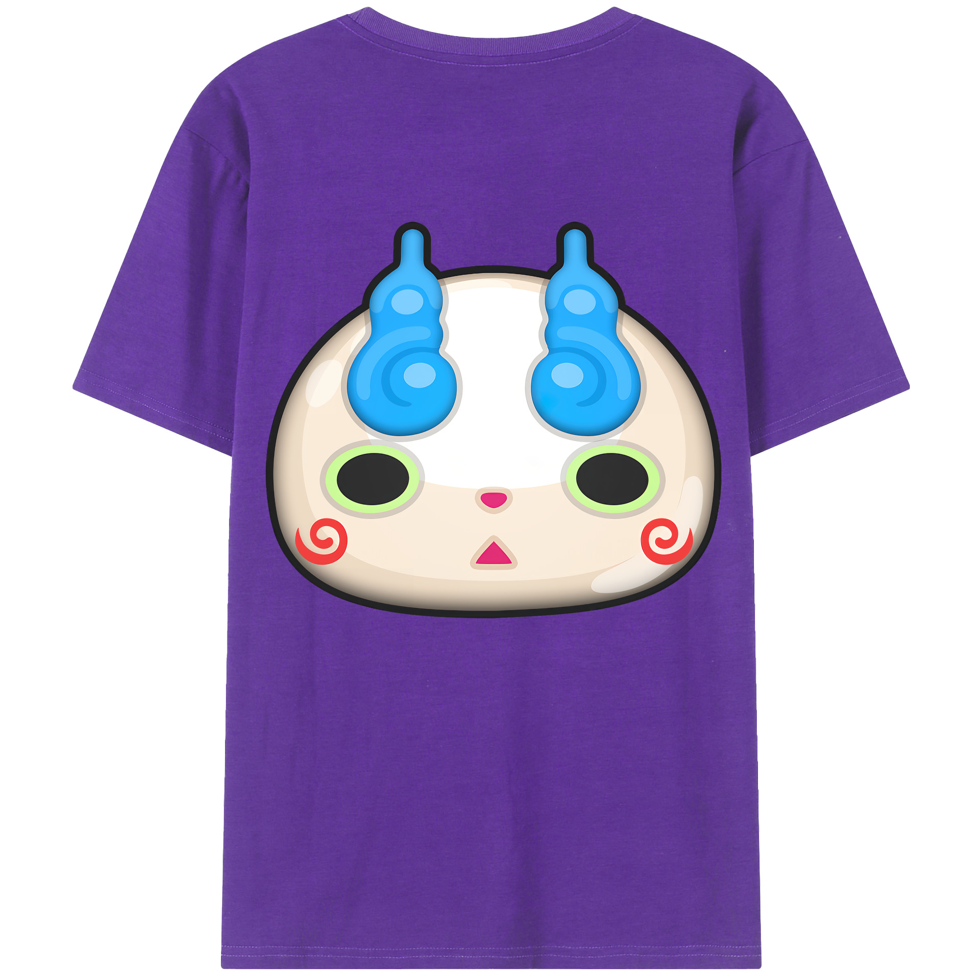 （画像用） 妖怪ウォッチ Yo-kai Watch 綿100％半袖Tシャツ（背面プリント）