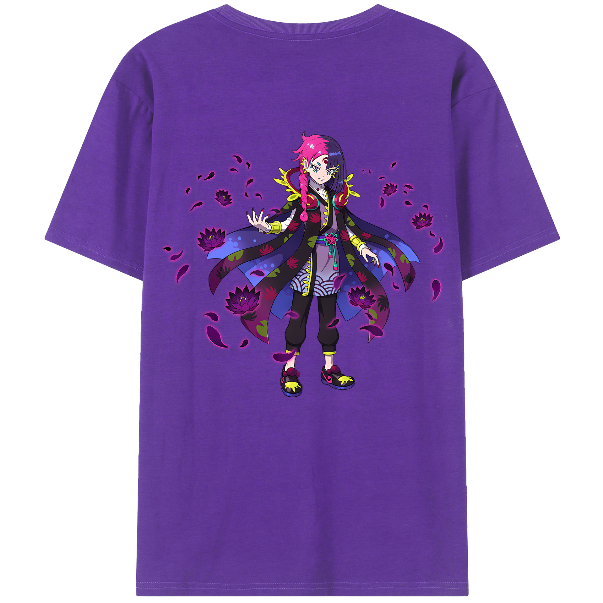 （画像用） 妖怪ウォッチ Yo-kai Watch 綿100％半袖Tシャツ（背面プリント）