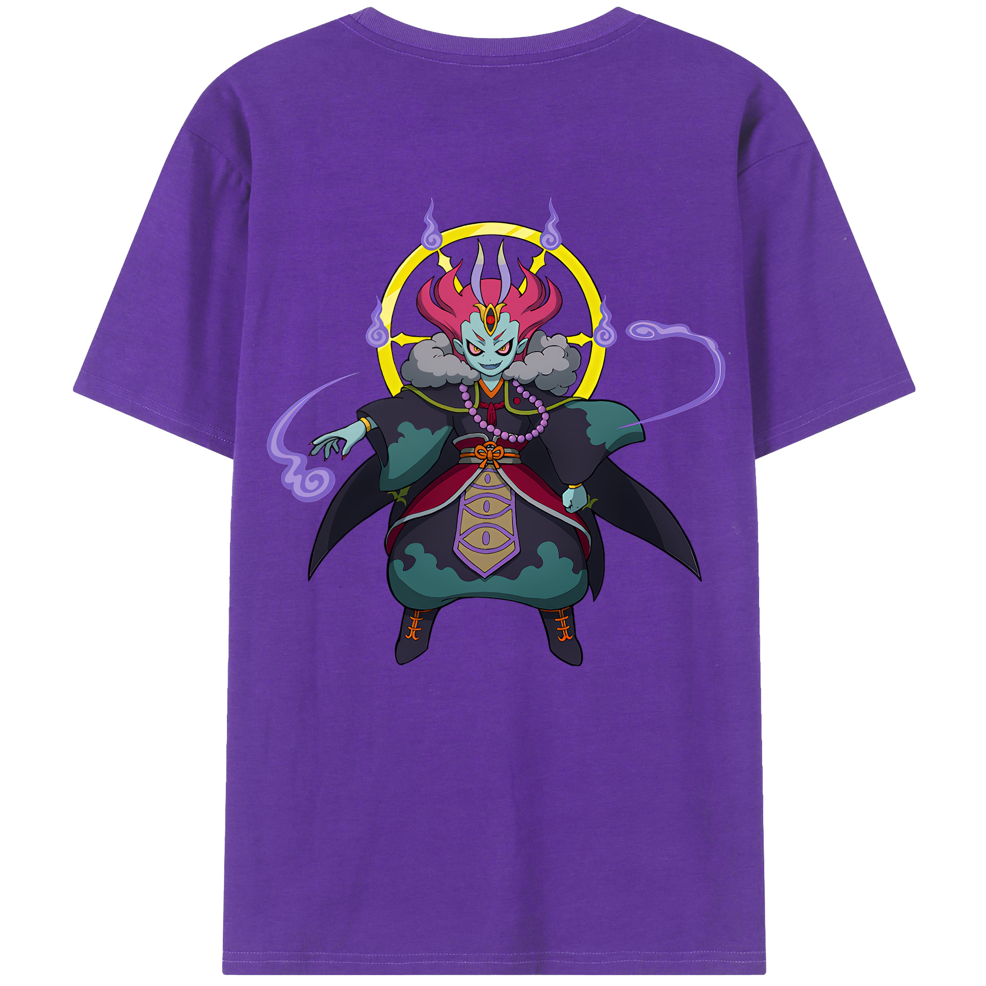（画像用） 妖怪ウォッチ Yo-kai Watch 綿100％半袖Tシャツ（背面プリント）