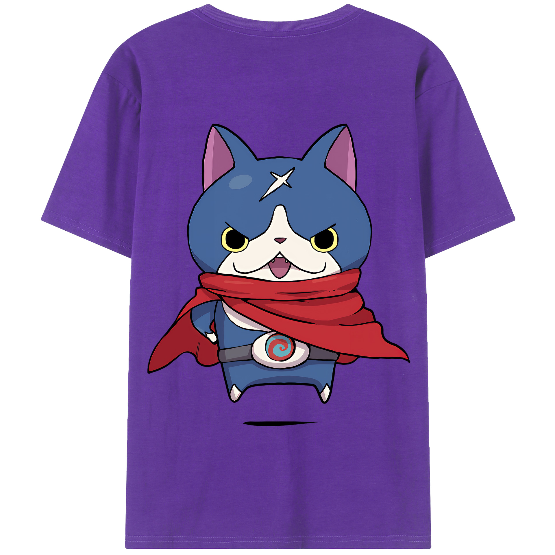 （画像用） 妖怪ウォッチ Yo-kai Watch 綿100％半袖Tシャツ（背面プリント）