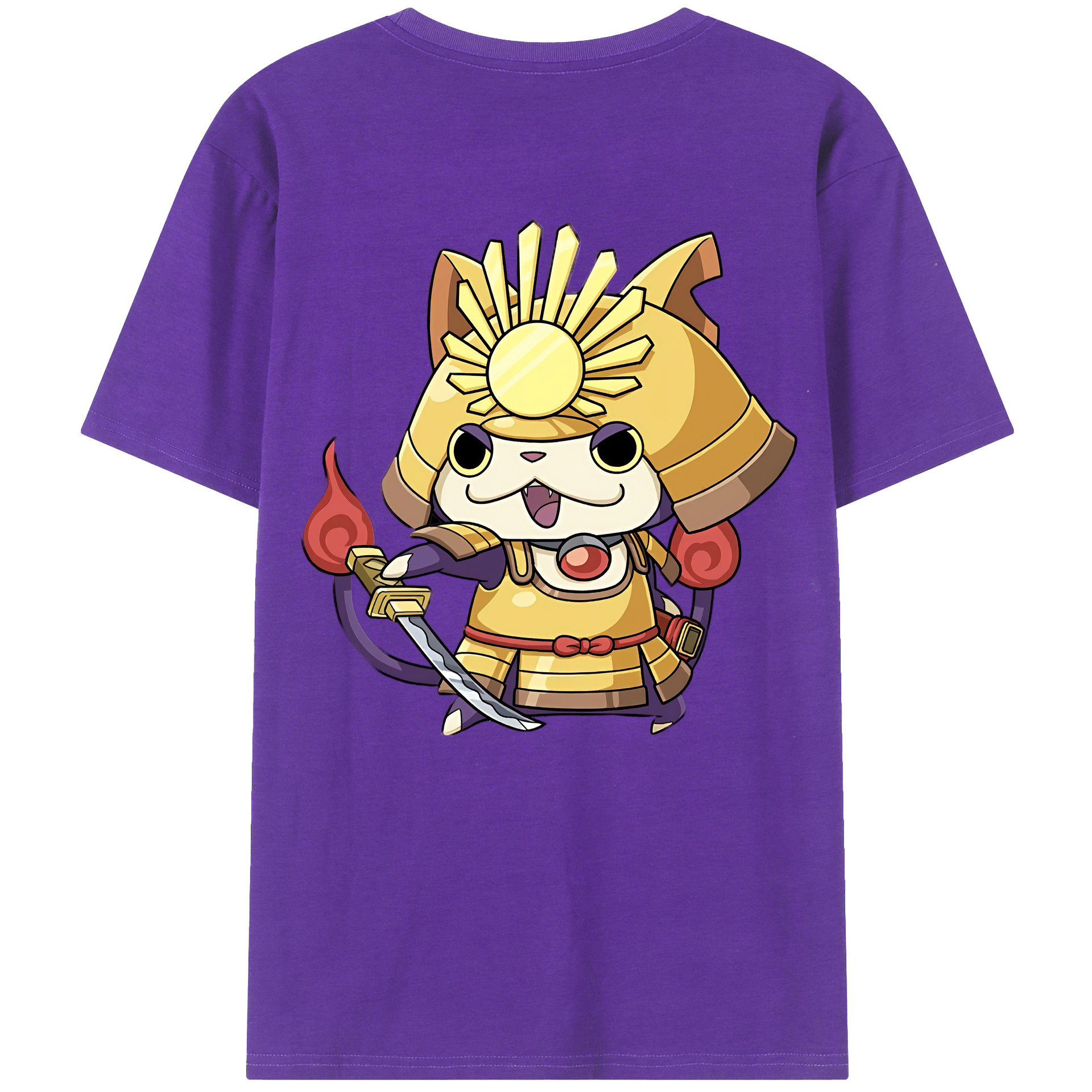 （画像用） 妖怪ウォッチ Yo-kai Watch 綿100％半袖Tシャツ（背面プリント）