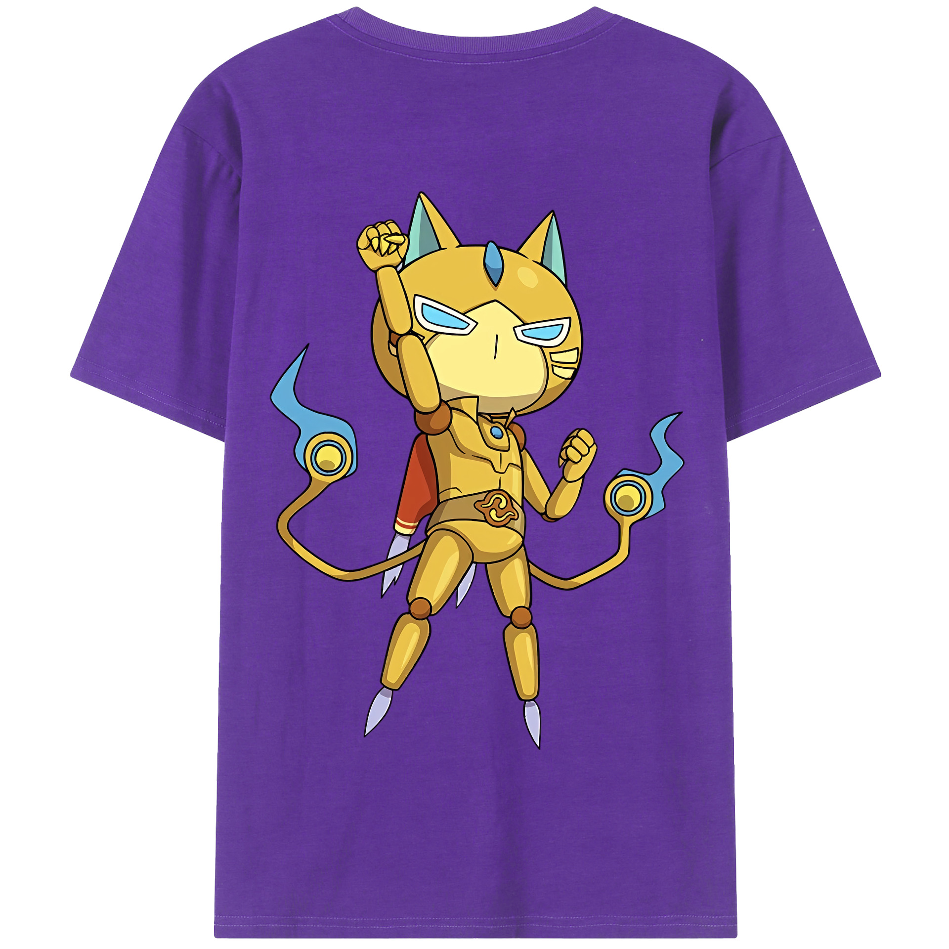 （画像用） 妖怪ウォッチ Yo-kai Watch 綿100％半袖Tシャツ（背面プリント）
