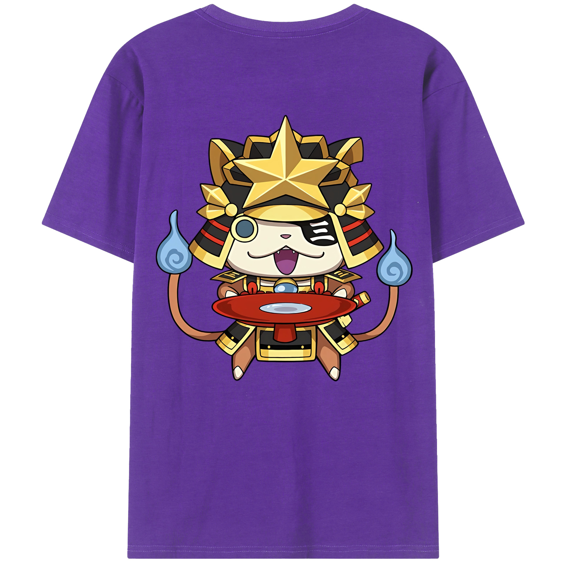 （画像用） 妖怪ウォッチ Yo-kai Watch 綿100％半袖Tシャツ（背面プリント）