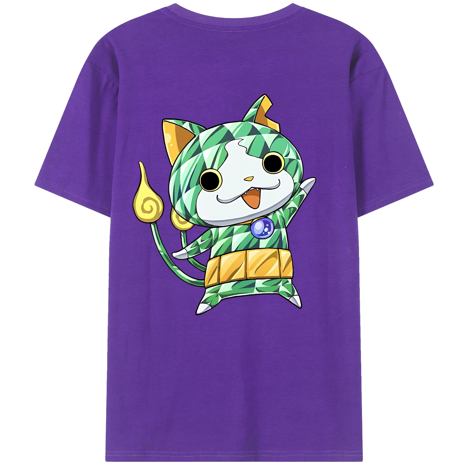 （画像用） 妖怪ウォッチ Yo-kai Watch 綿100％半袖Tシャツ（背面プリント）