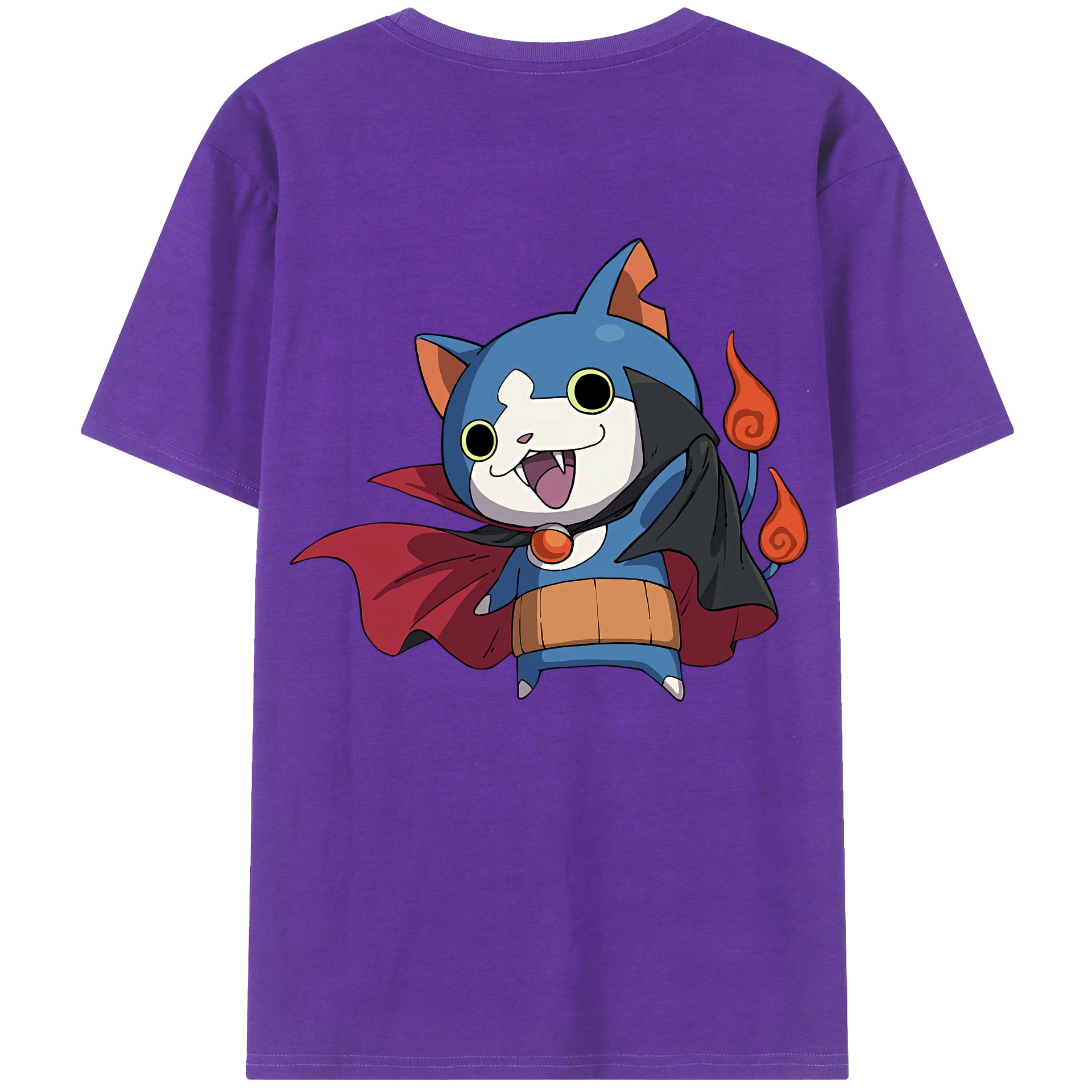 （画像用） 妖怪ウォッチ Yo-kai Watch 綿100％半袖Tシャツ（背面プリント）