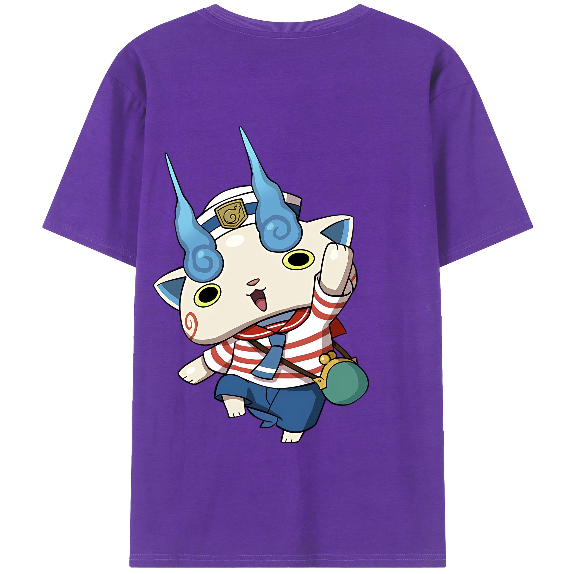 （画像用） 妖怪ウォッチ Yo-kai Watch 綿100％半袖Tシャツ（背面プリント）