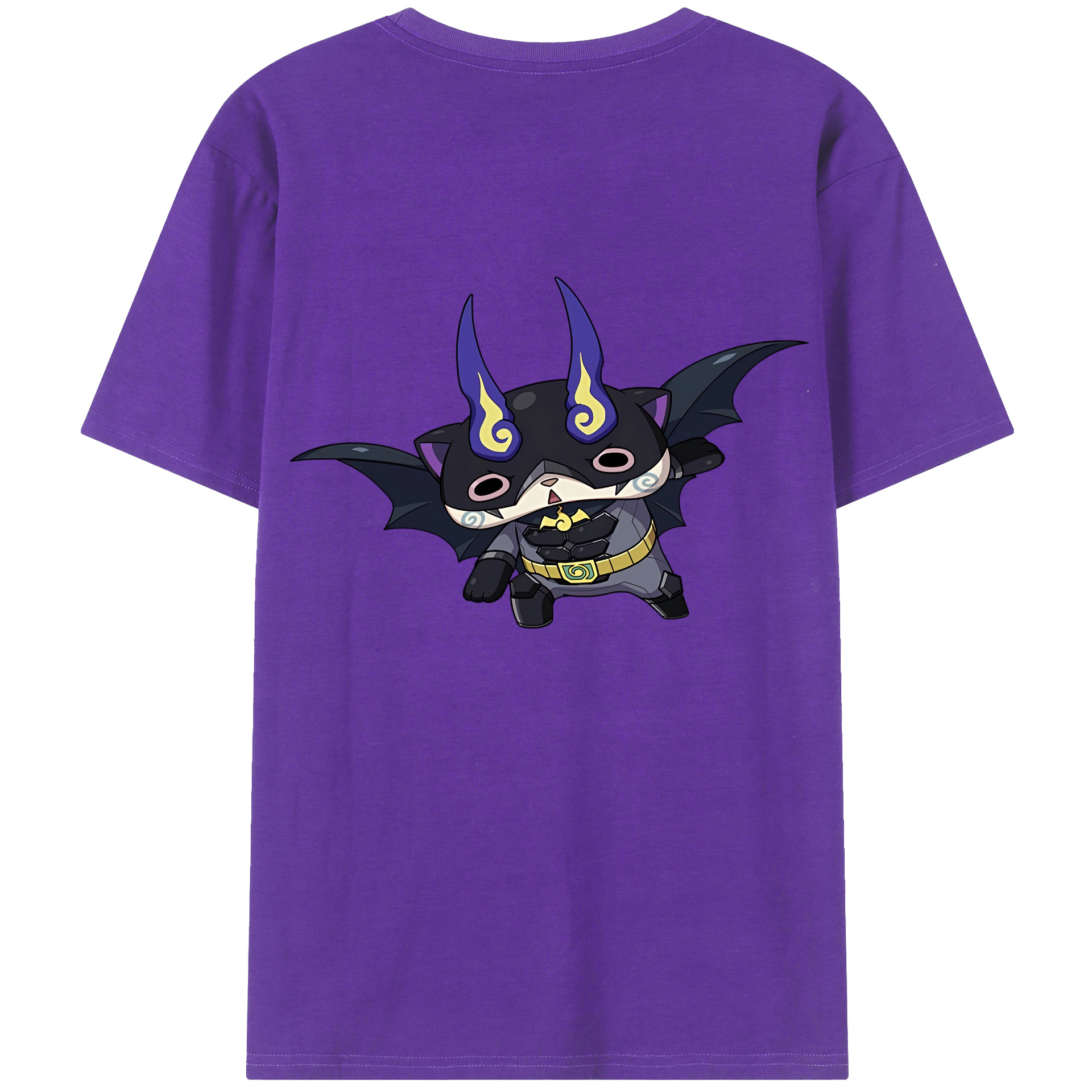 （画像用） 妖怪ウォッチ Yo-kai Watch 綿100％半袖Tシャツ（背面プリント）