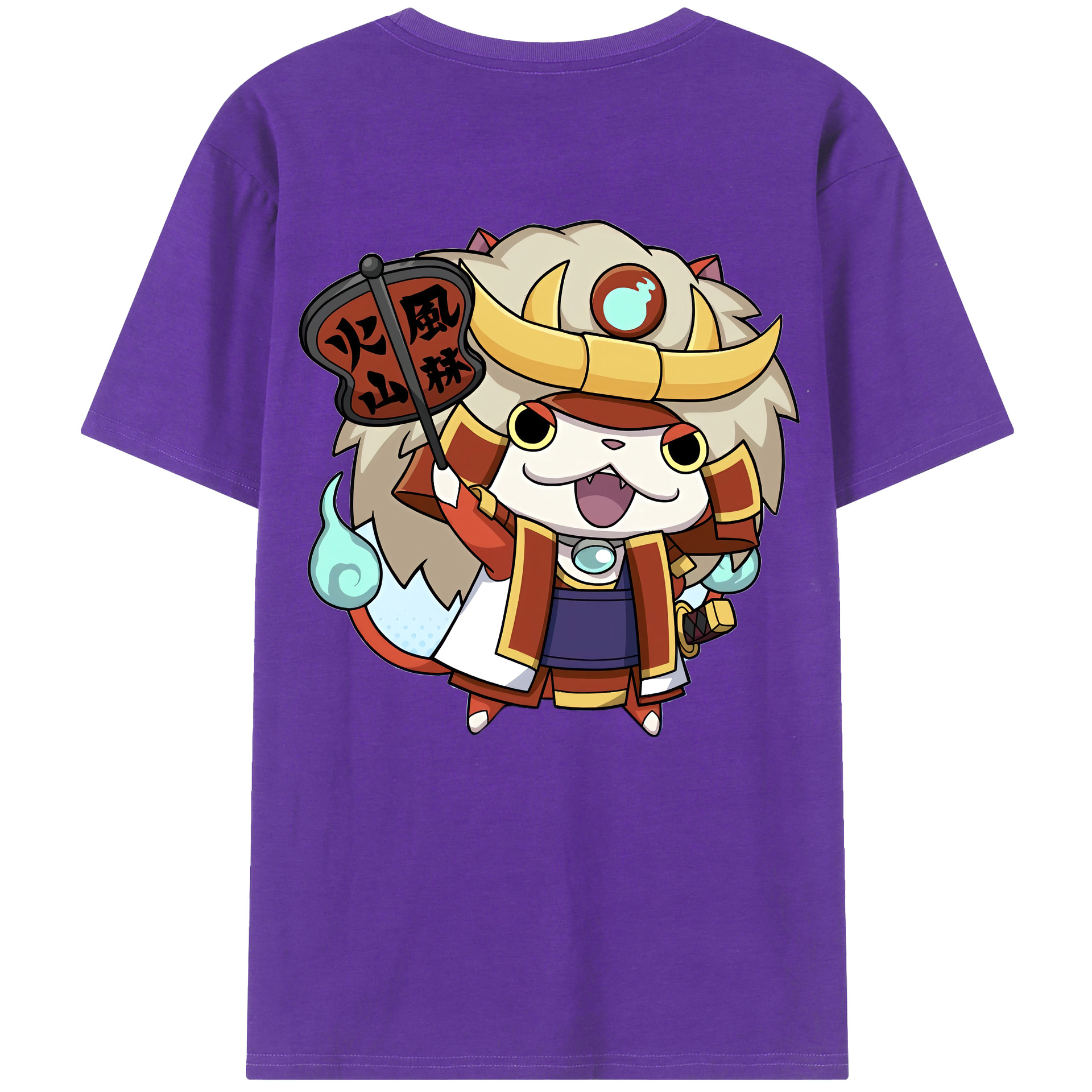 （画像用） 妖怪ウォッチ Yo-kai Watch 綿100％半袖Tシャツ（背面プリント）