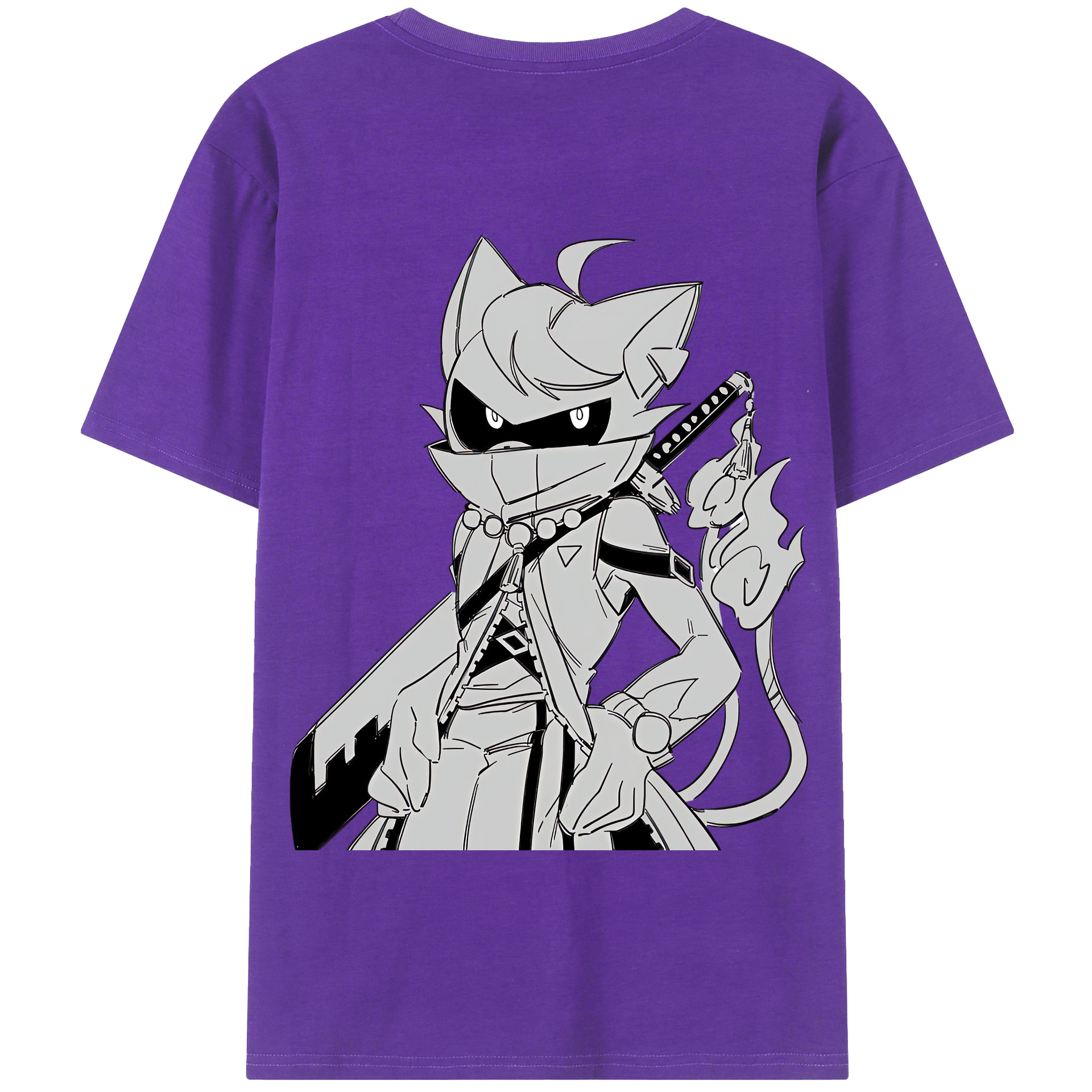 （画像用） 妖怪ウォッチ Yo-kai Watch 綿100％半袖Tシャツ（背面プリント）