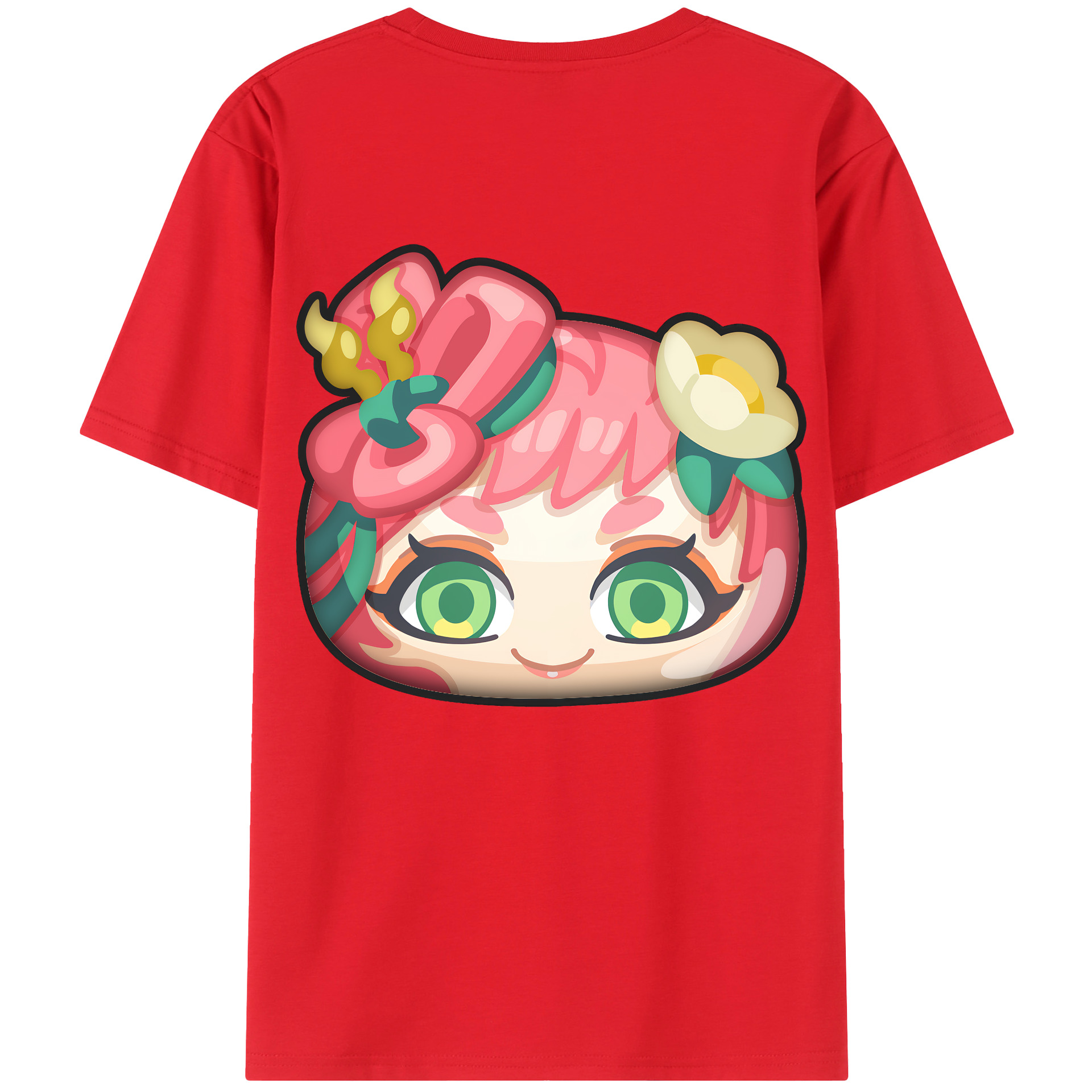 （画像用） 妖怪ウォッチ Yo-kai Watch 綿100％半袖Tシャツ（背面プリント）