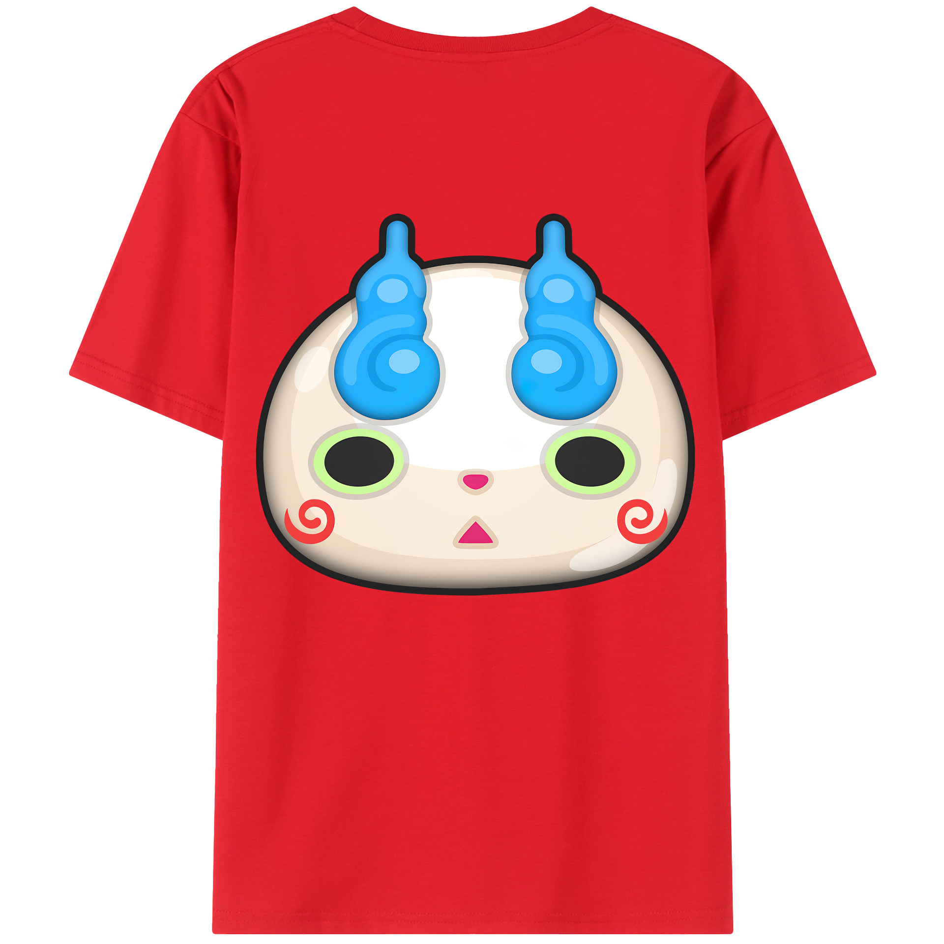 （画像用） 妖怪ウォッチ Yo-kai Watch 綿100％半袖Tシャツ（背面プリント）