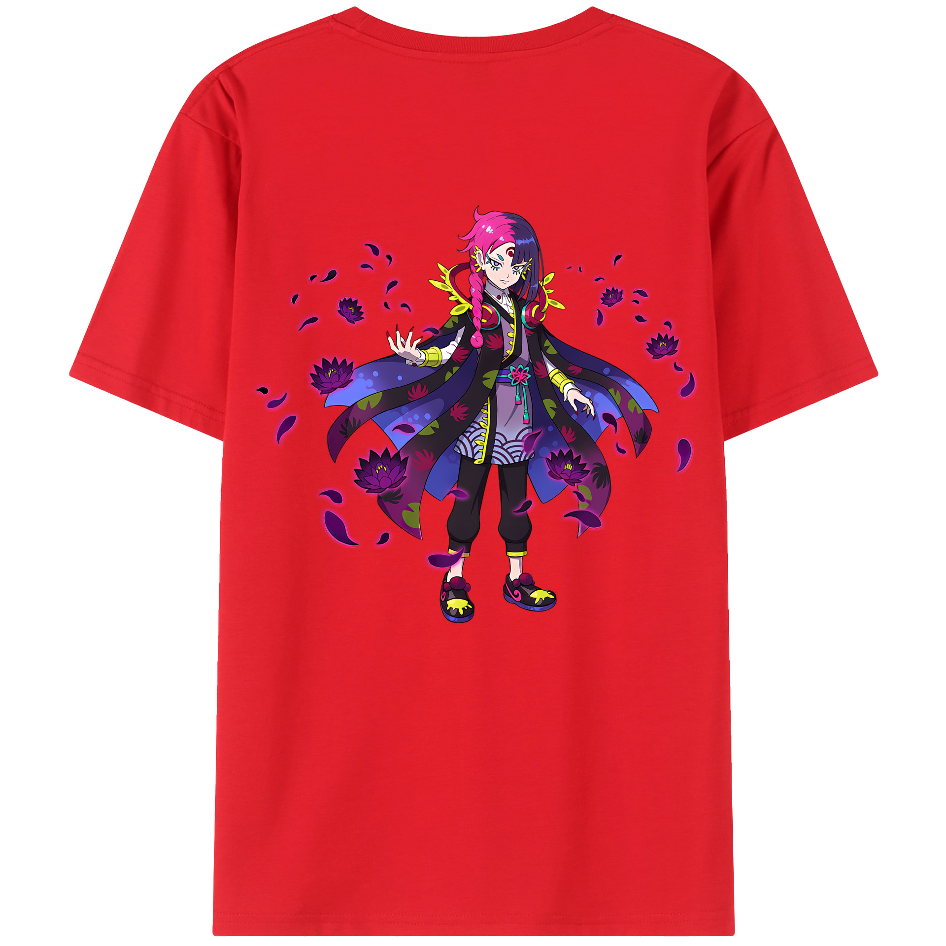 （画像用） 妖怪ウォッチ Yo-kai Watch 綿100％半袖Tシャツ（背面プリント）