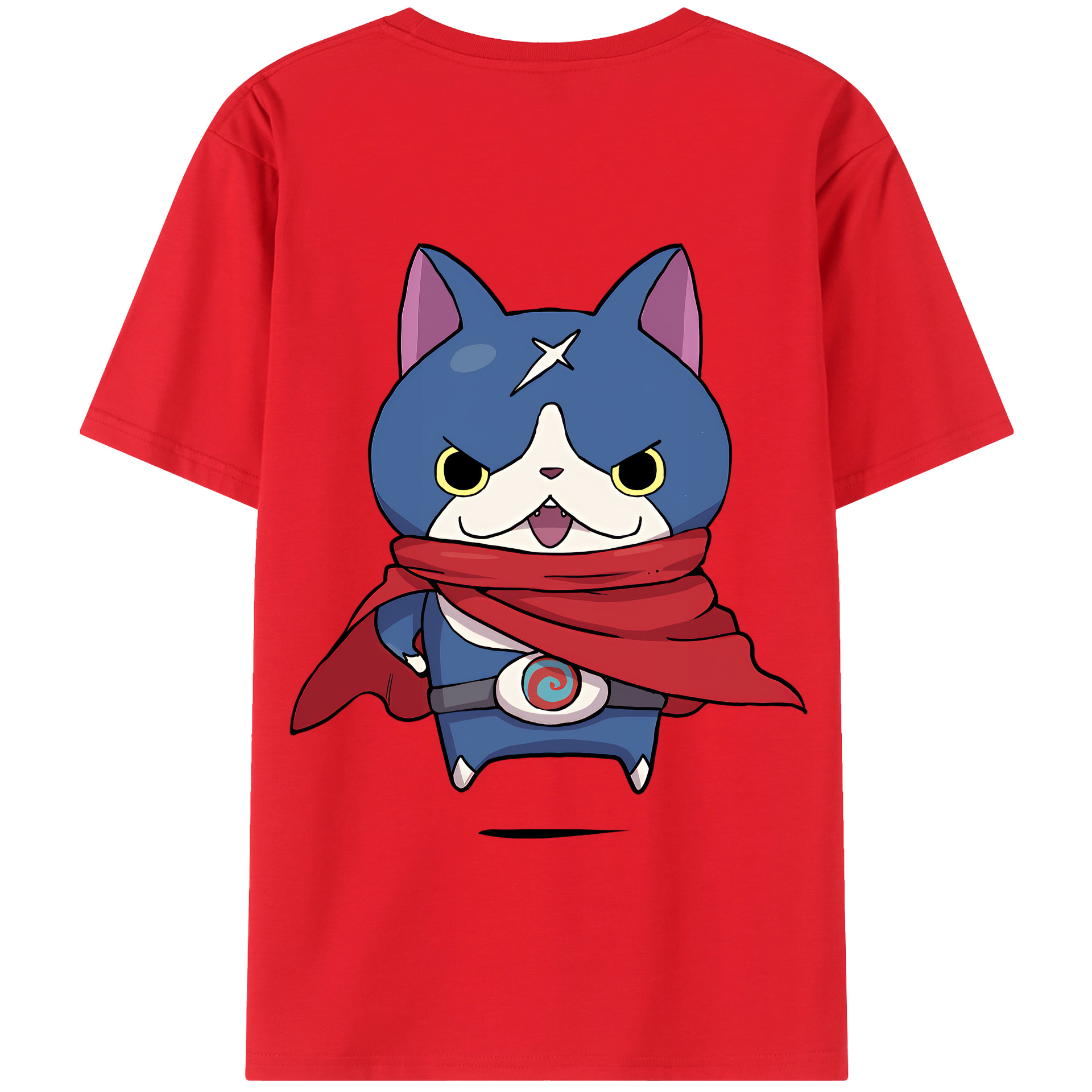 （画像用） 妖怪ウォッチ Yo-kai Watch 綿100％半袖Tシャツ（背面プリント）