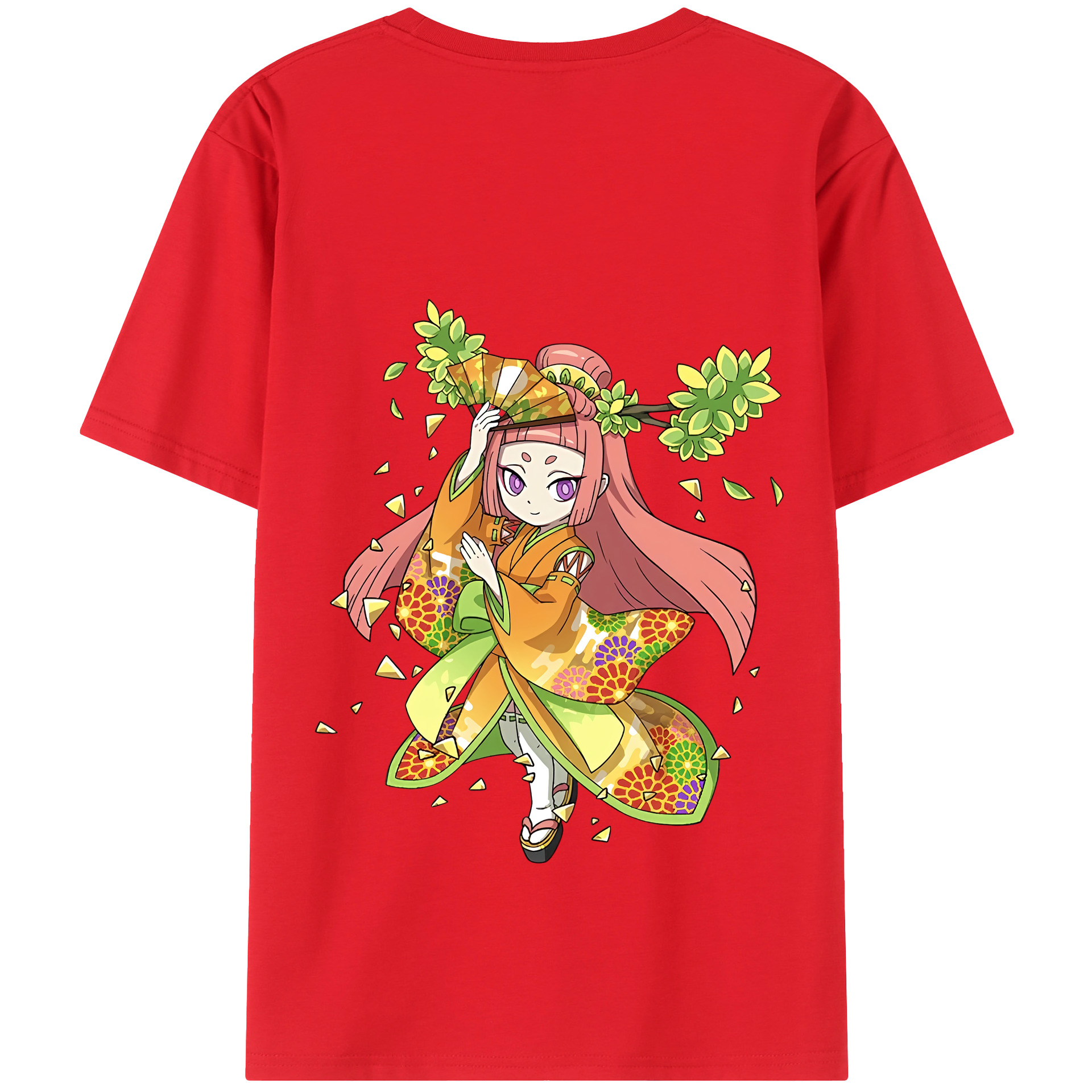 （画像用） 妖怪ウォッチ Yo-kai Watch 綿100％半袖Tシャツ（背面プリント）
