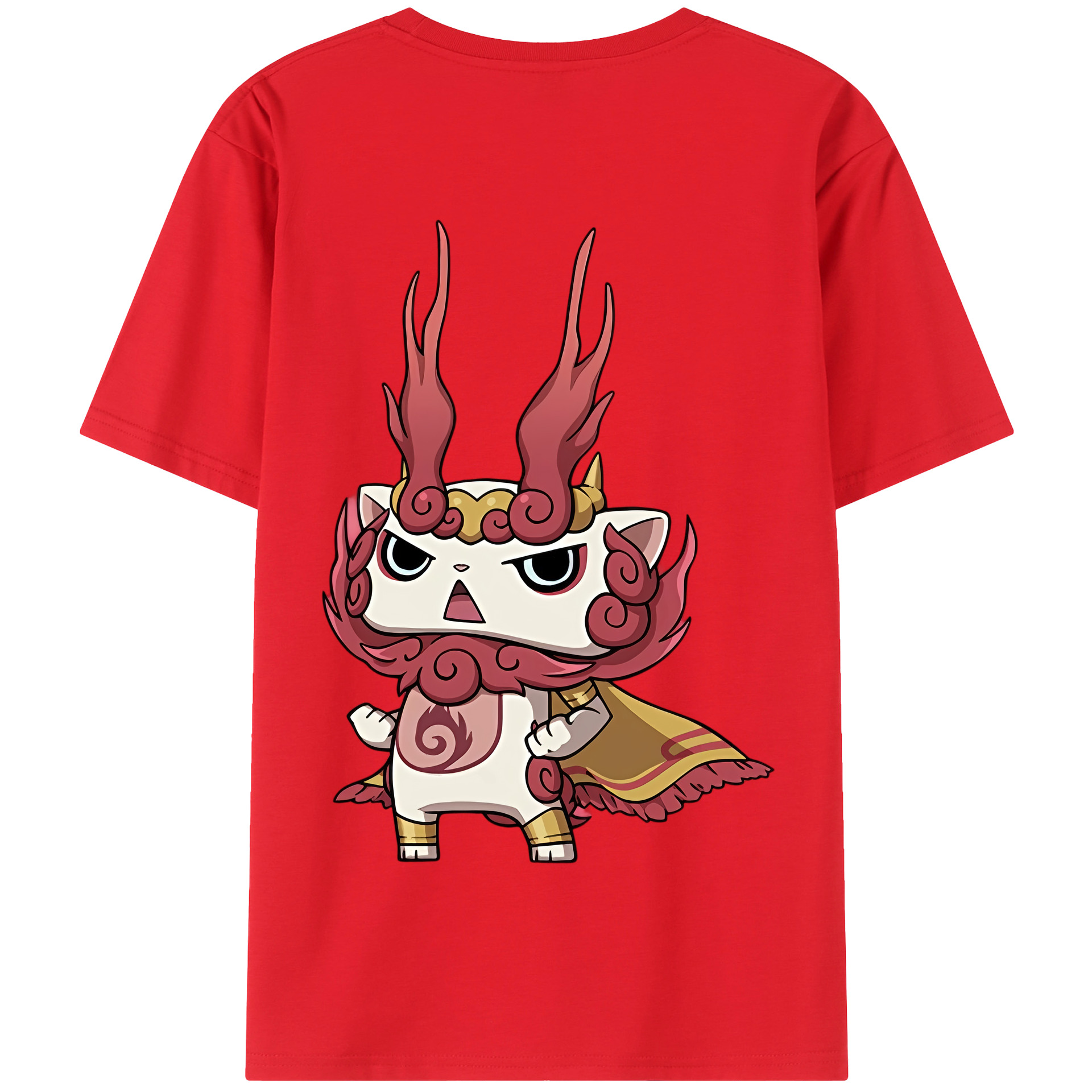 （画像用） 妖怪ウォッチ Yo-kai Watch 綿100％半袖Tシャツ（背面プリント）
