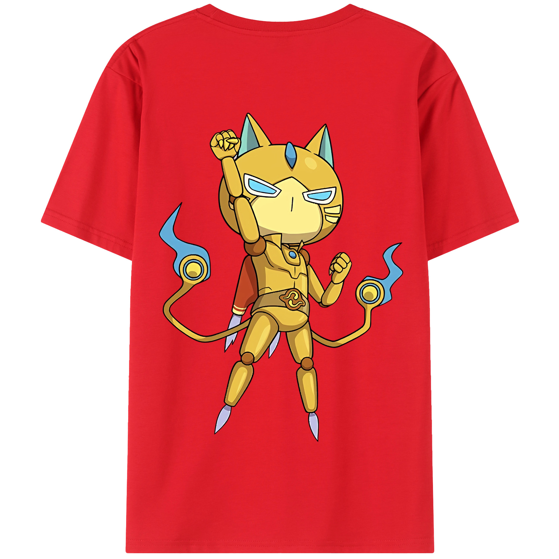 （画像用） 妖怪ウォッチ Yo-kai Watch 綿100％半袖Tシャツ（背面プリント）