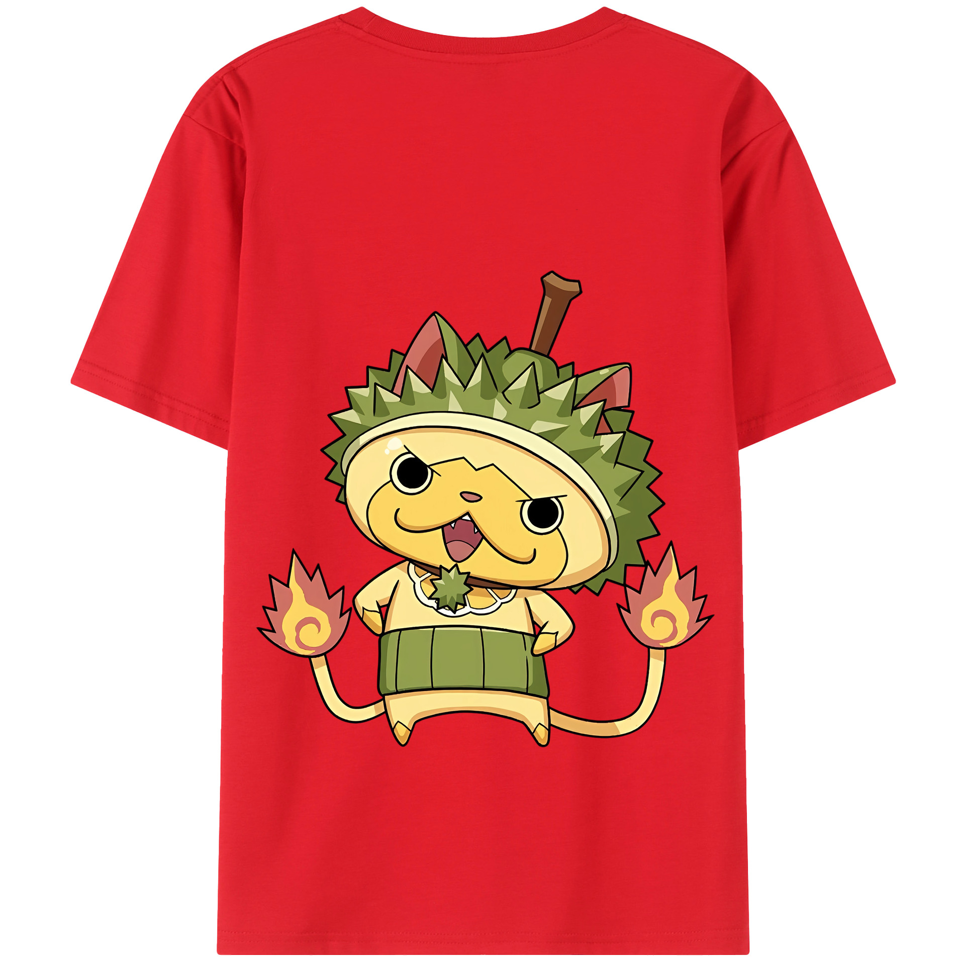 （画像用） 妖怪ウォッチ Yo-kai Watch 綿100％半袖Tシャツ（背面プリント）