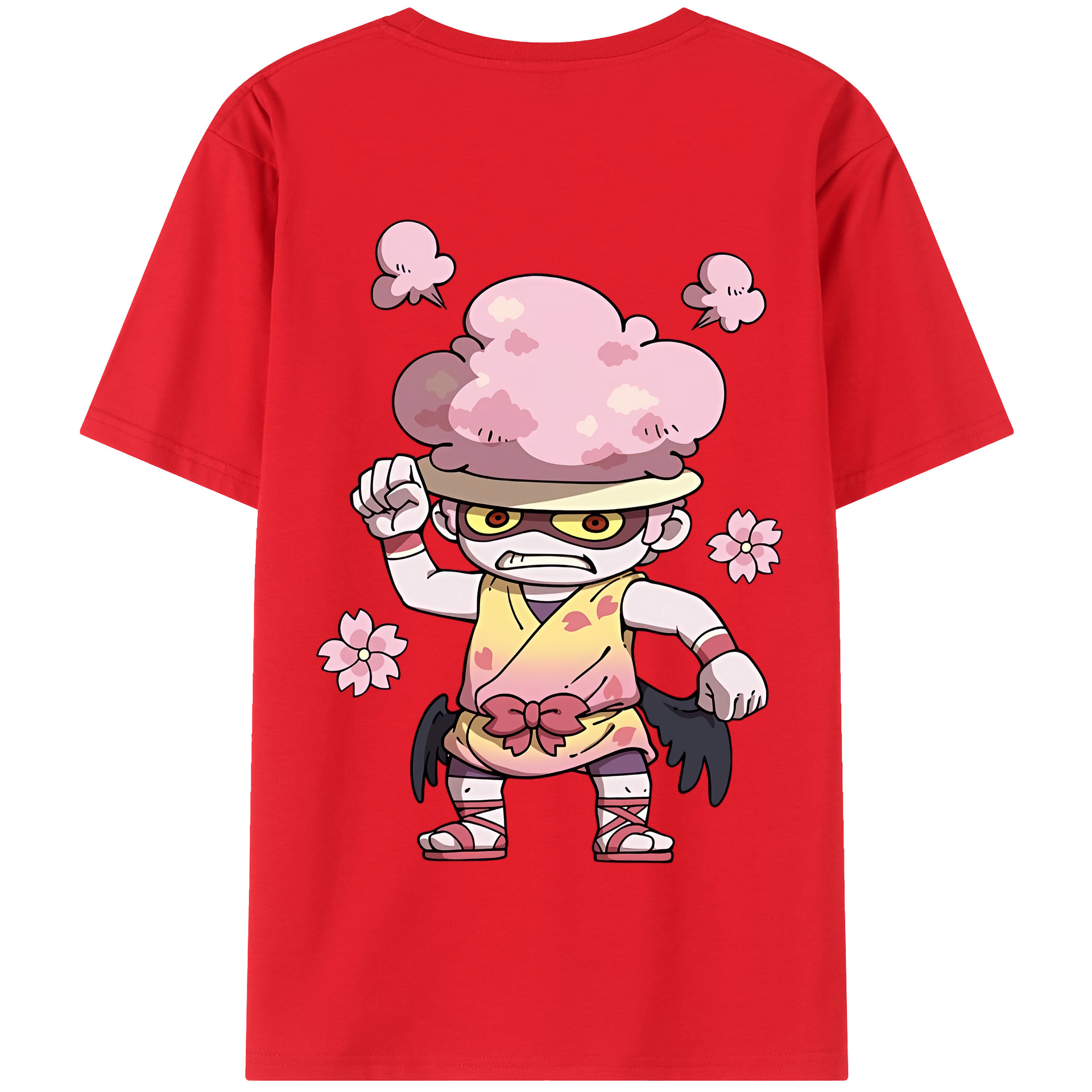 （画像用） 妖怪ウォッチ Yo-kai Watch 綿100％半袖Tシャツ（背面プリント）