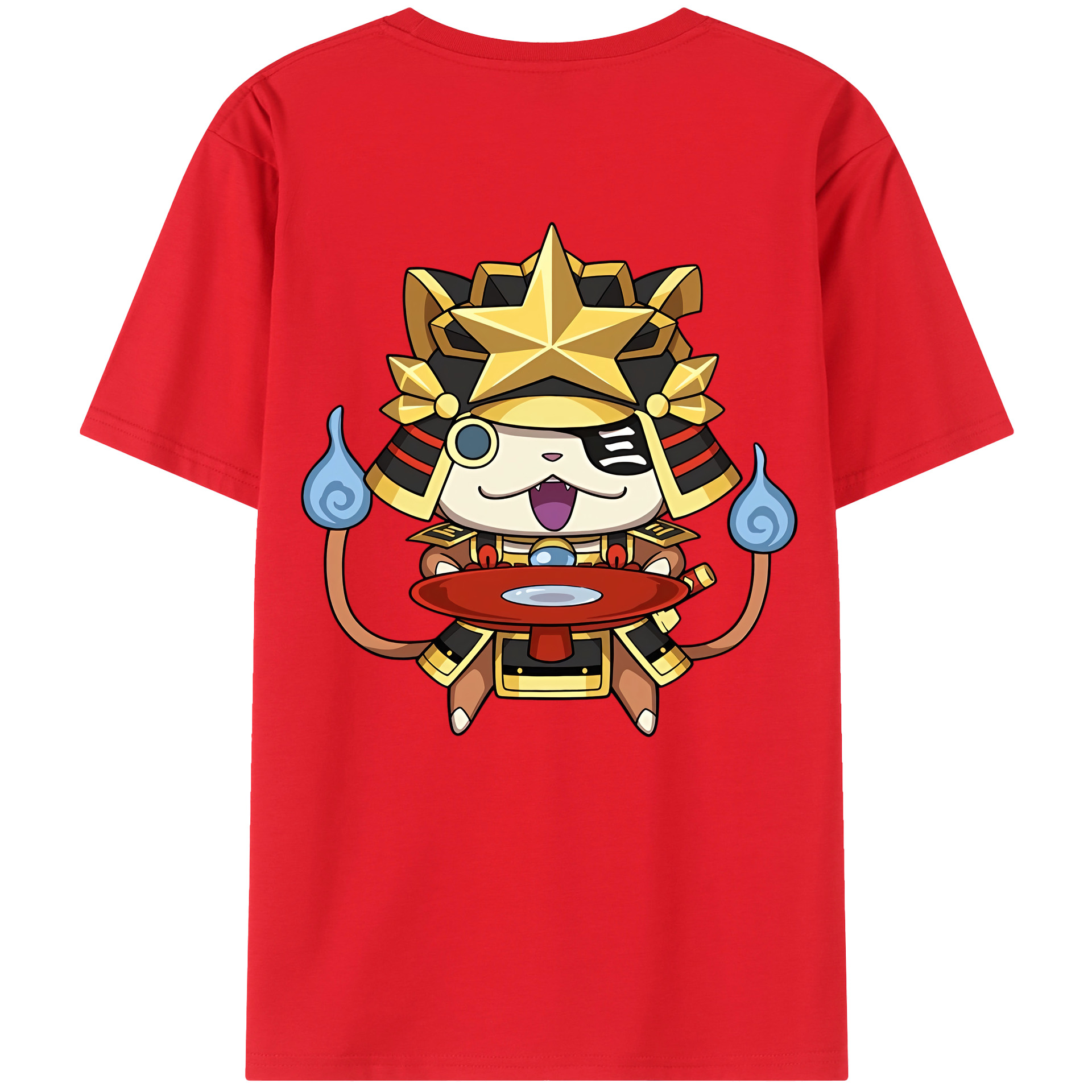 （画像用） 妖怪ウォッチ Yo-kai Watch 綿100％半袖Tシャツ（背面プリント）