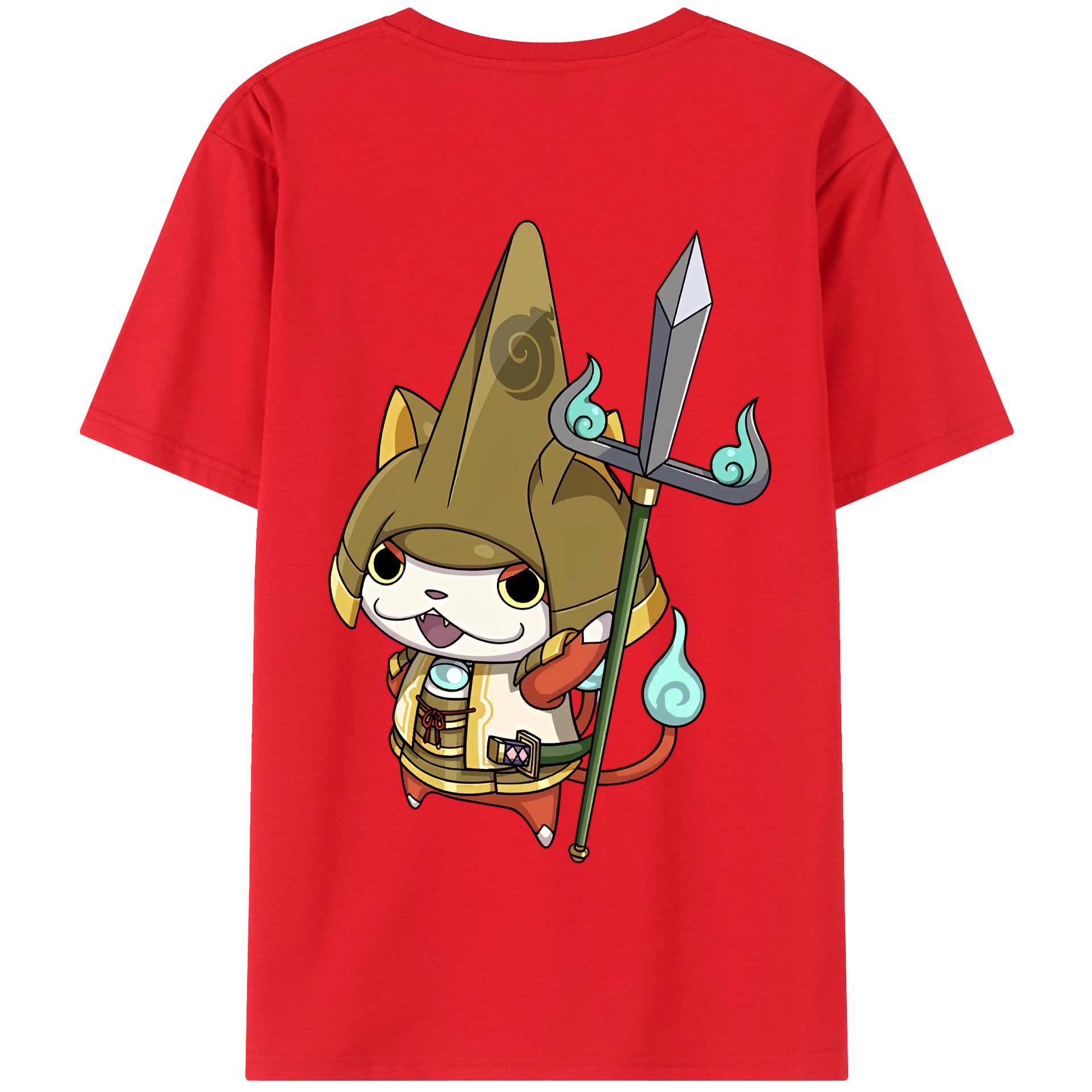 （画像用） 妖怪ウォッチ Yo-kai Watch 綿100％半袖Tシャツ（背面プリント）