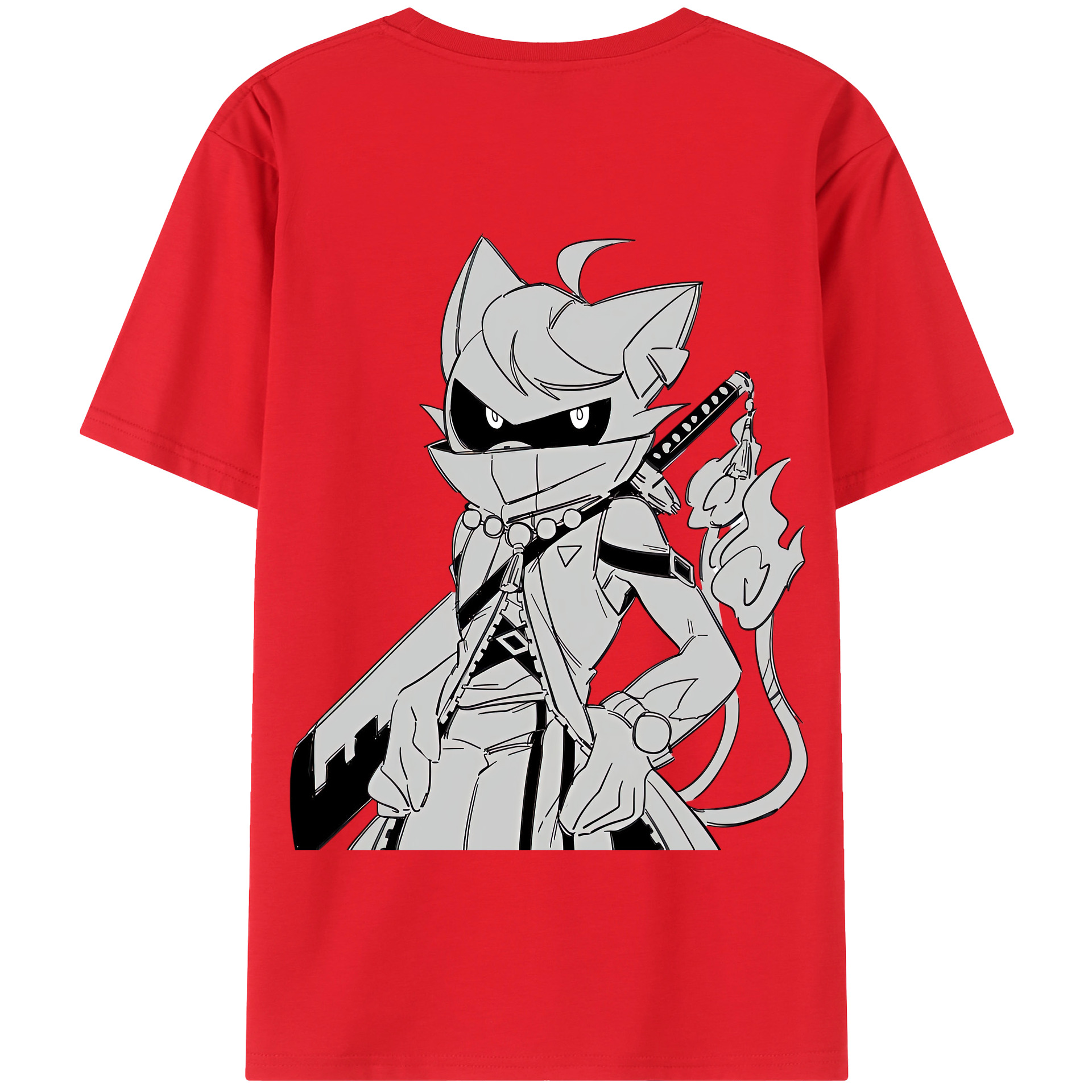 （画像用） 妖怪ウォッチ Yo-kai Watch 綿100％半袖Tシャツ（背面プリント）