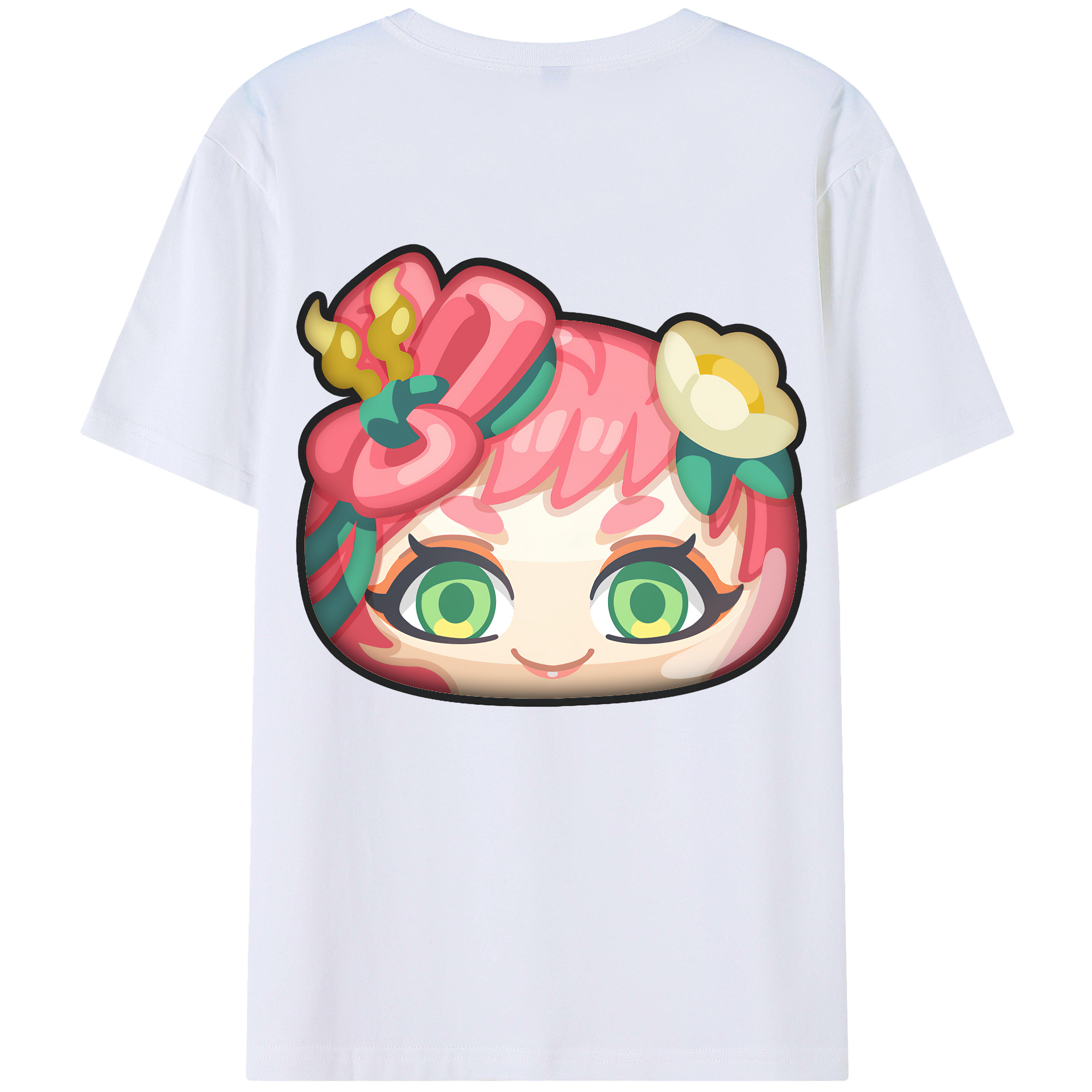 （画像用） 妖怪ウォッチ Yo-kai Watch 綿100％半袖Tシャツ（背面プリント）