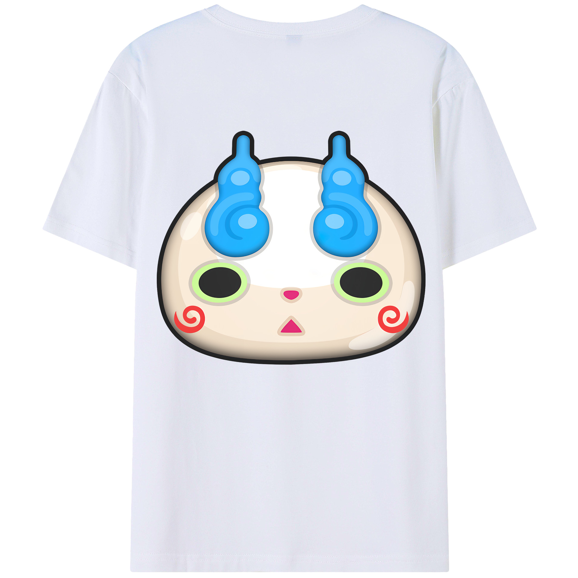 （画像用） 妖怪ウォッチ Yo-kai Watch 綿100％半袖Tシャツ（背面プリント）