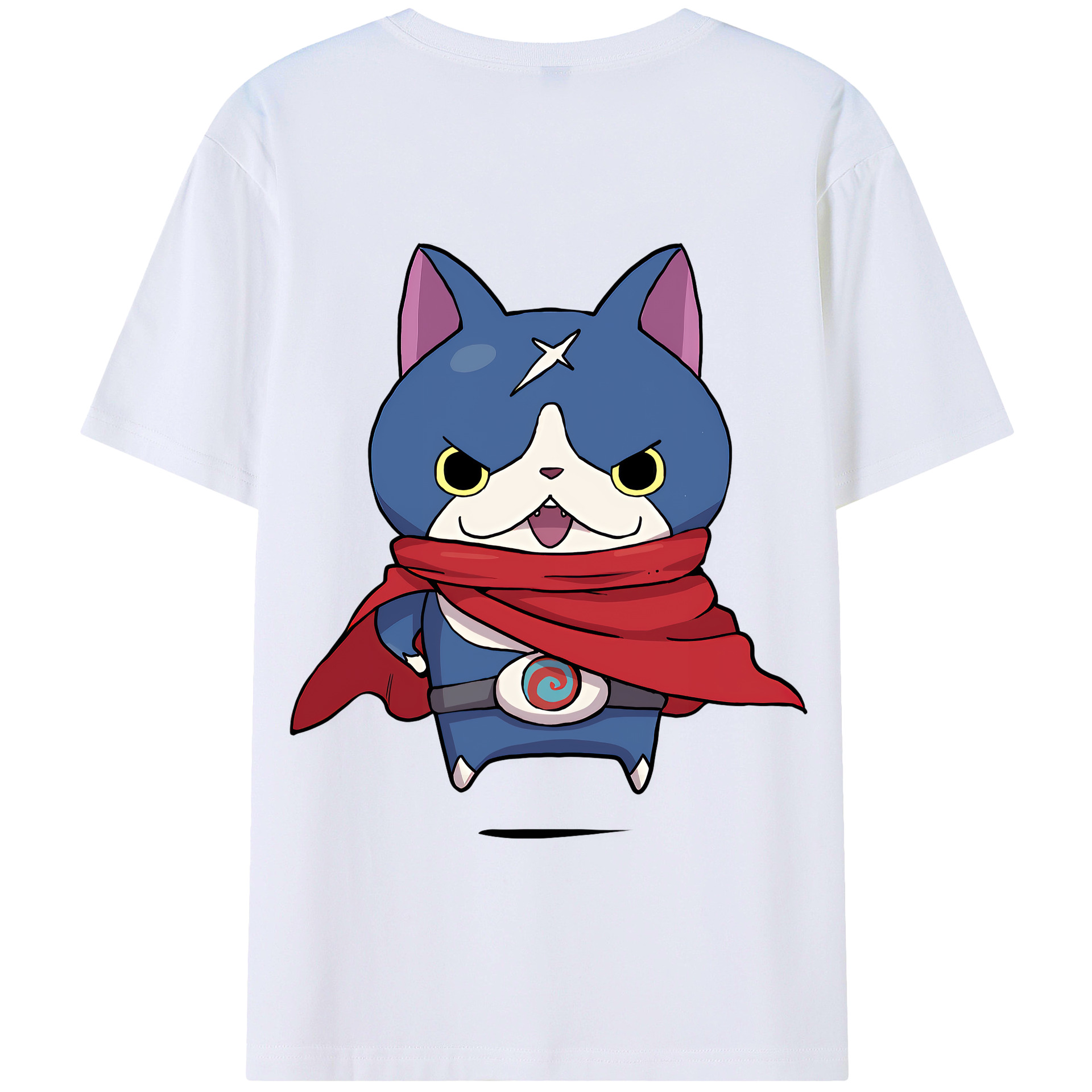 （画像用） 妖怪ウォッチ Yo-kai Watch 綿100％半袖Tシャツ（背面プリント）