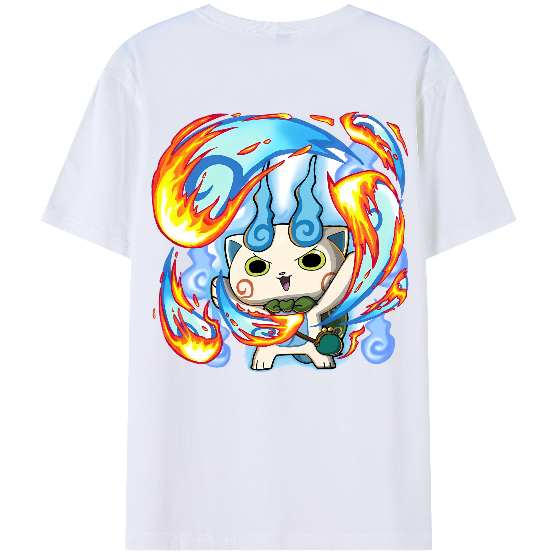 （画像用） 妖怪ウォッチ Yo-kai Watch 綿100％半袖Tシャツ（背面プリント）