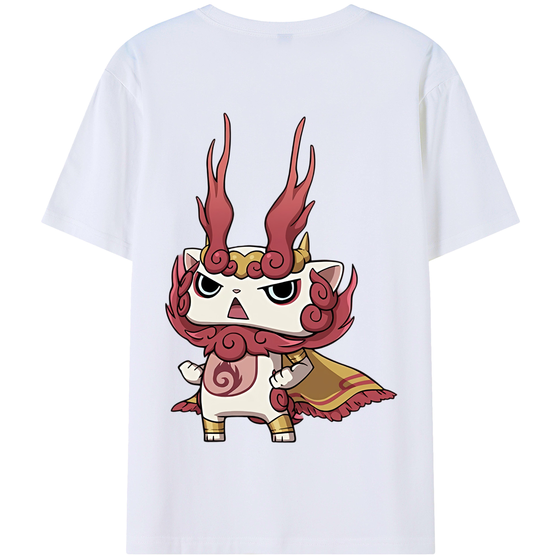 （画像用） 妖怪ウォッチ Yo-kai Watch 綿100％半袖Tシャツ（背面プリント）
