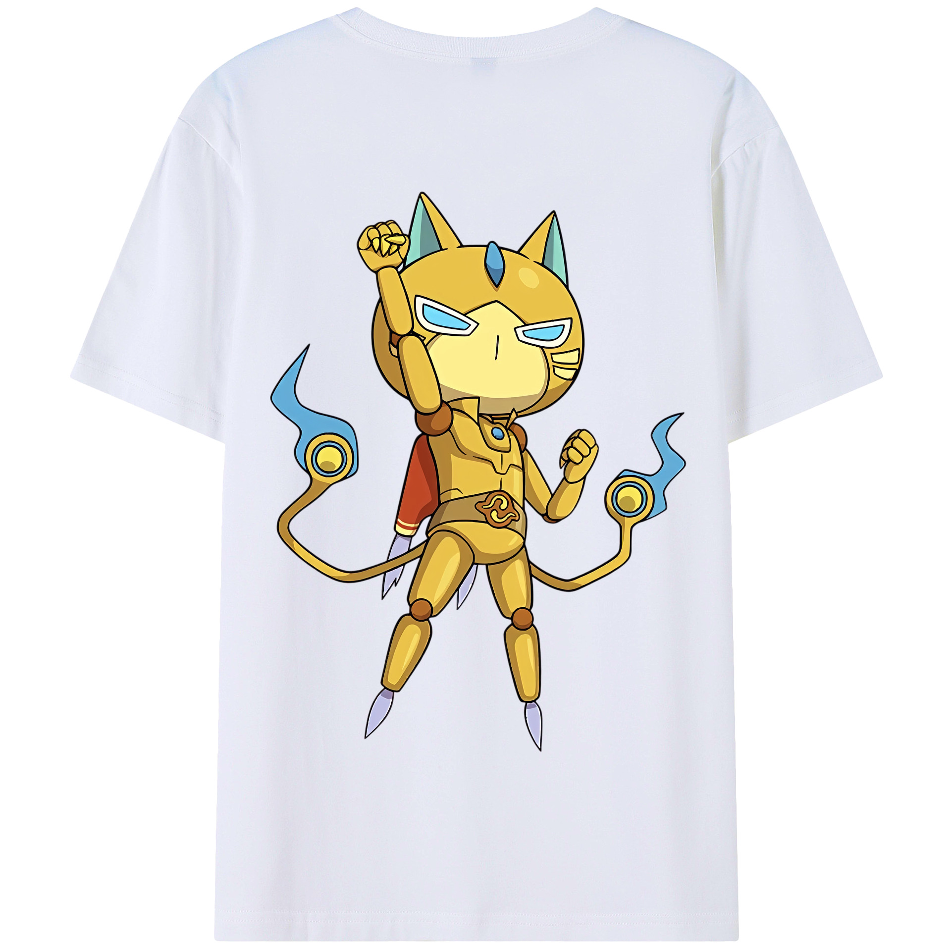 （画像用） 妖怪ウォッチ Yo-kai Watch 綿100％半袖Tシャツ（背面プリント）
