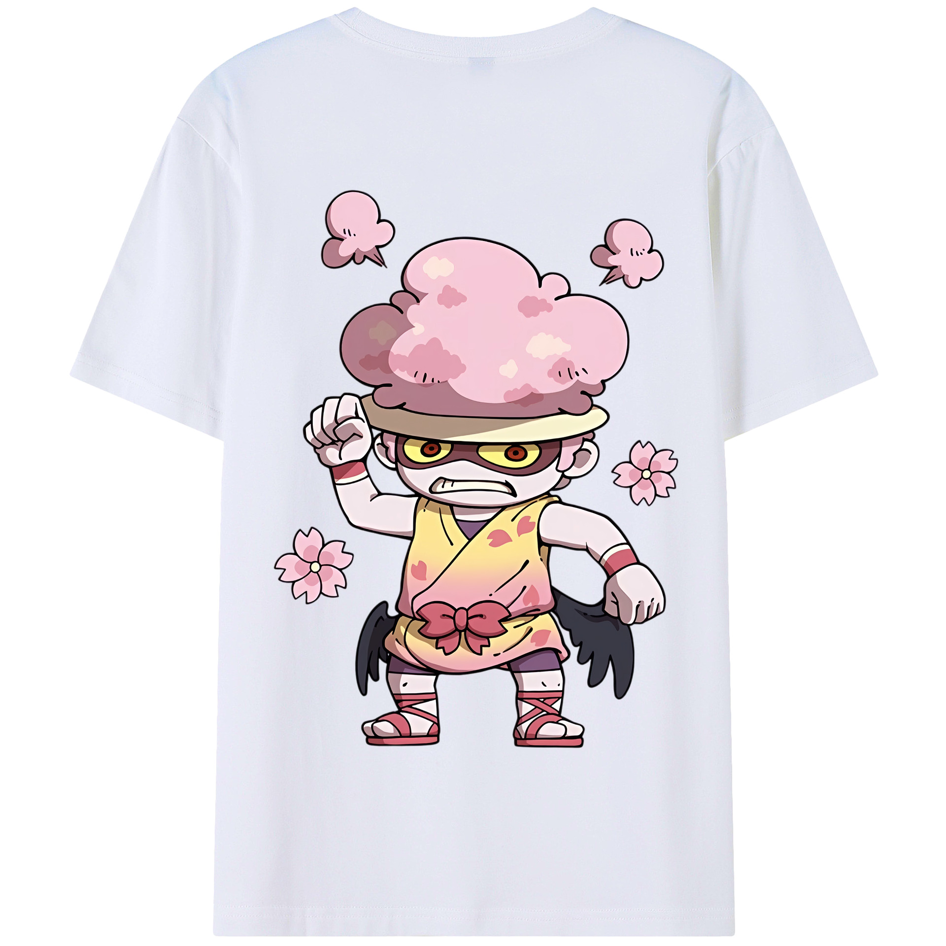 （画像用） 妖怪ウォッチ Yo-kai Watch 綿100％半袖Tシャツ（背面プリント）