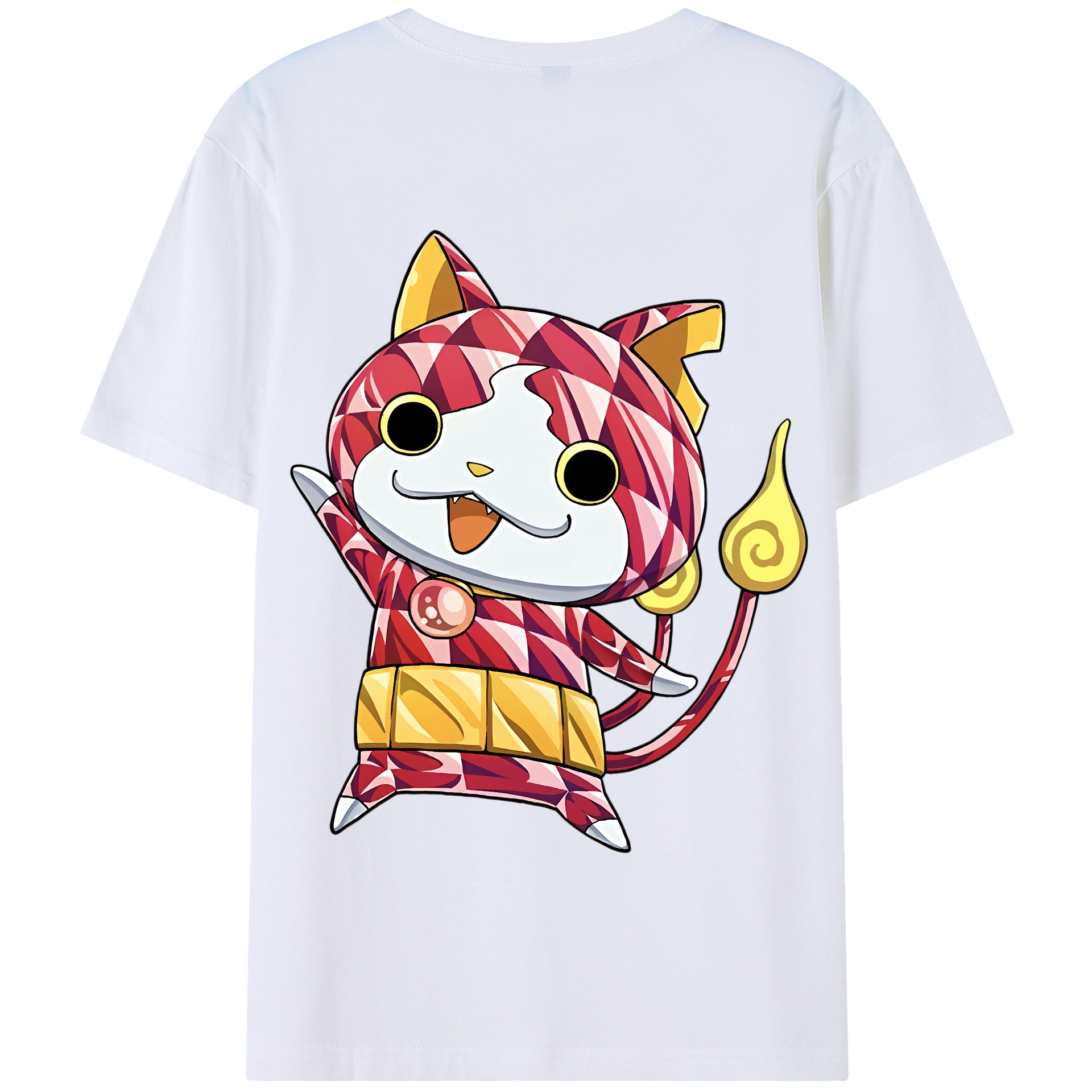 （画像用） 妖怪ウォッチ Yo-kai Watch 綿100％半袖Tシャツ（背面プリント）