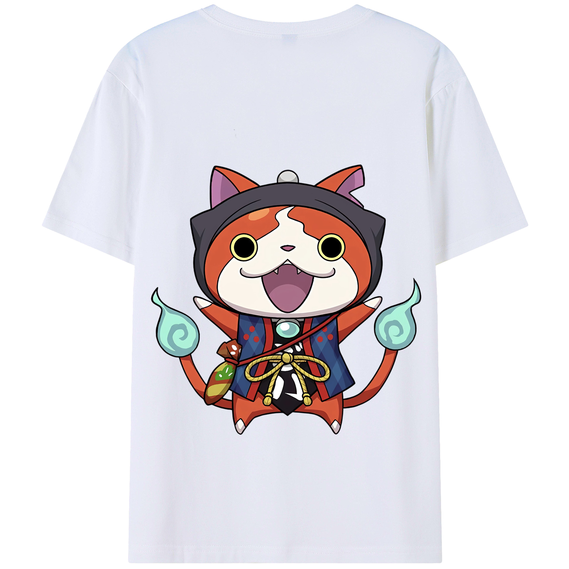 （画像用） 妖怪ウォッチ Yo-kai Watch 綿100％半袖Tシャツ（背面プリント）