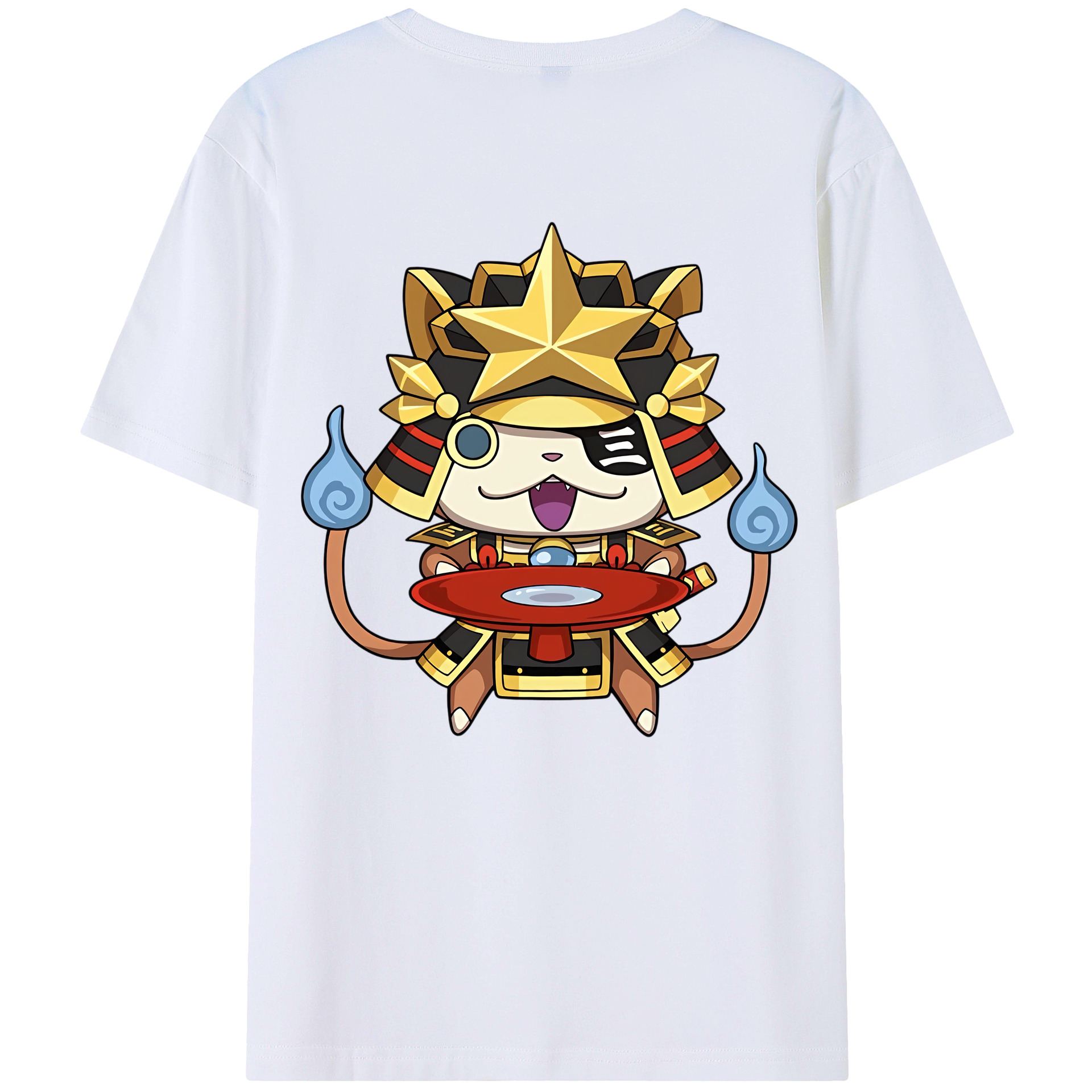 （画像用） 妖怪ウォッチ Yo-kai Watch 綿100％半袖Tシャツ（背面プリント）