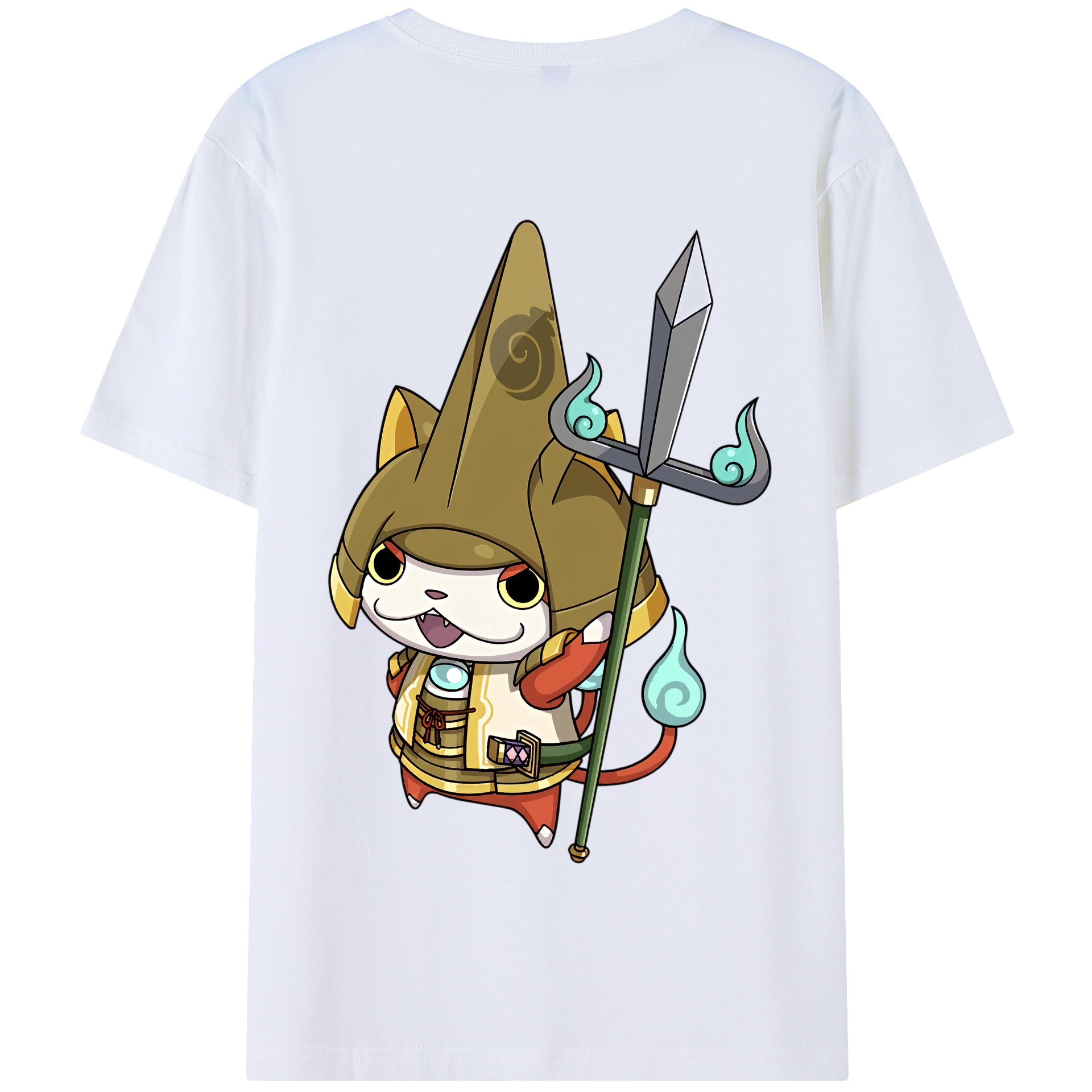 （画像用） 妖怪ウォッチ Yo-kai Watch 綿100％半袖Tシャツ（背面プリント）