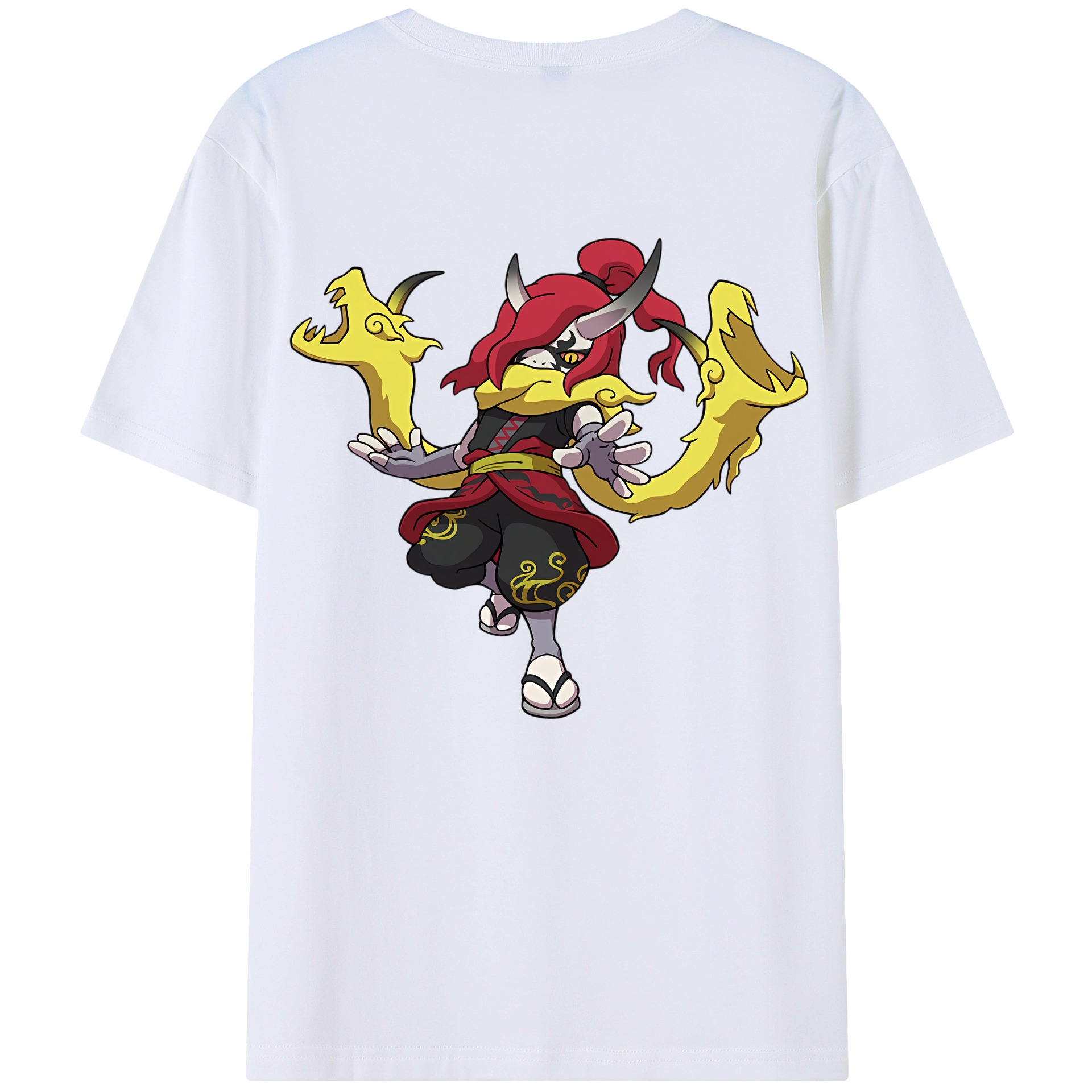 （画像用） 妖怪ウォッチ Yo-kai Watch 綿100％半袖Tシャツ（背面プリント）