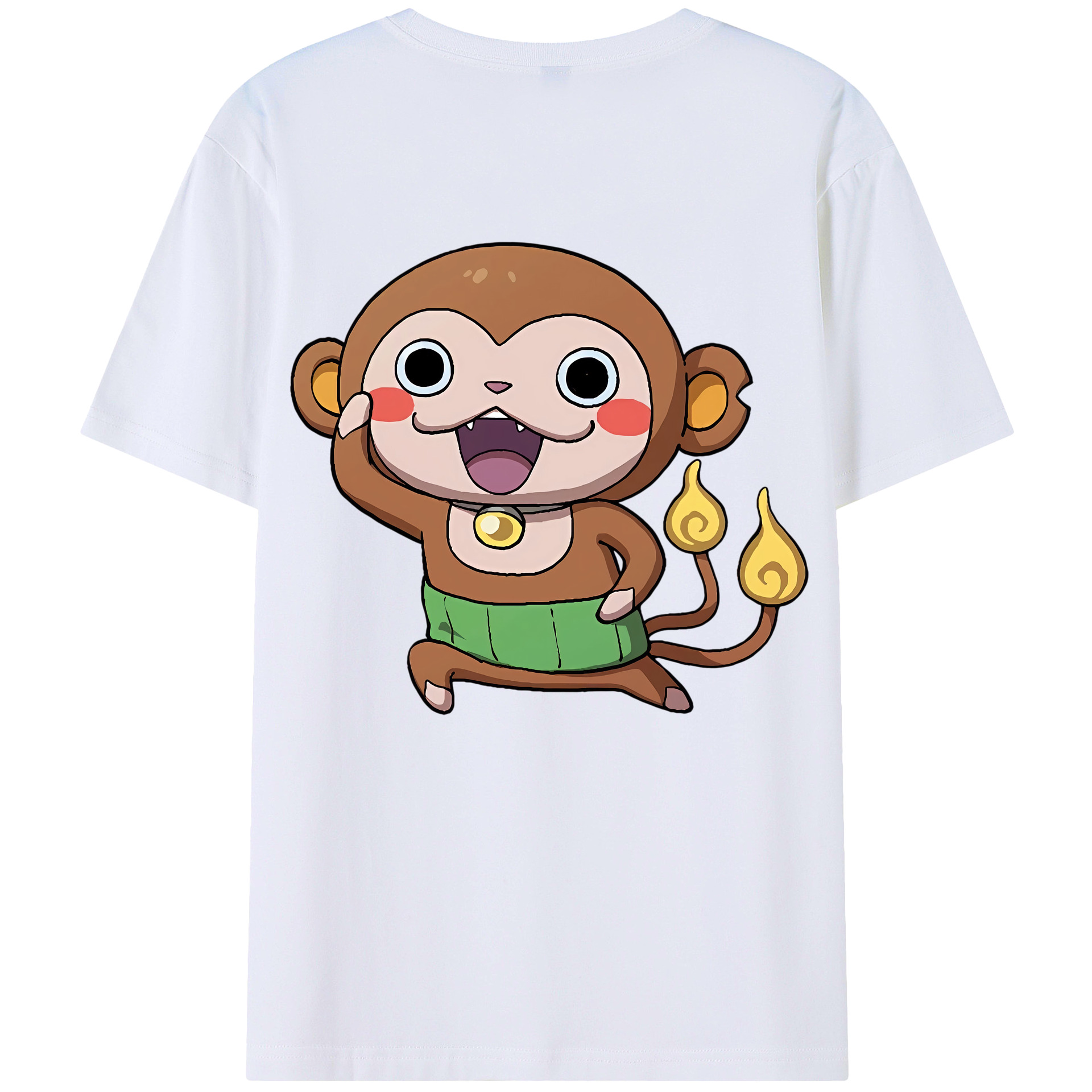 （画像用） 妖怪ウォッチ Yo-kai Watch 綿100％半袖Tシャツ（背面プリント）