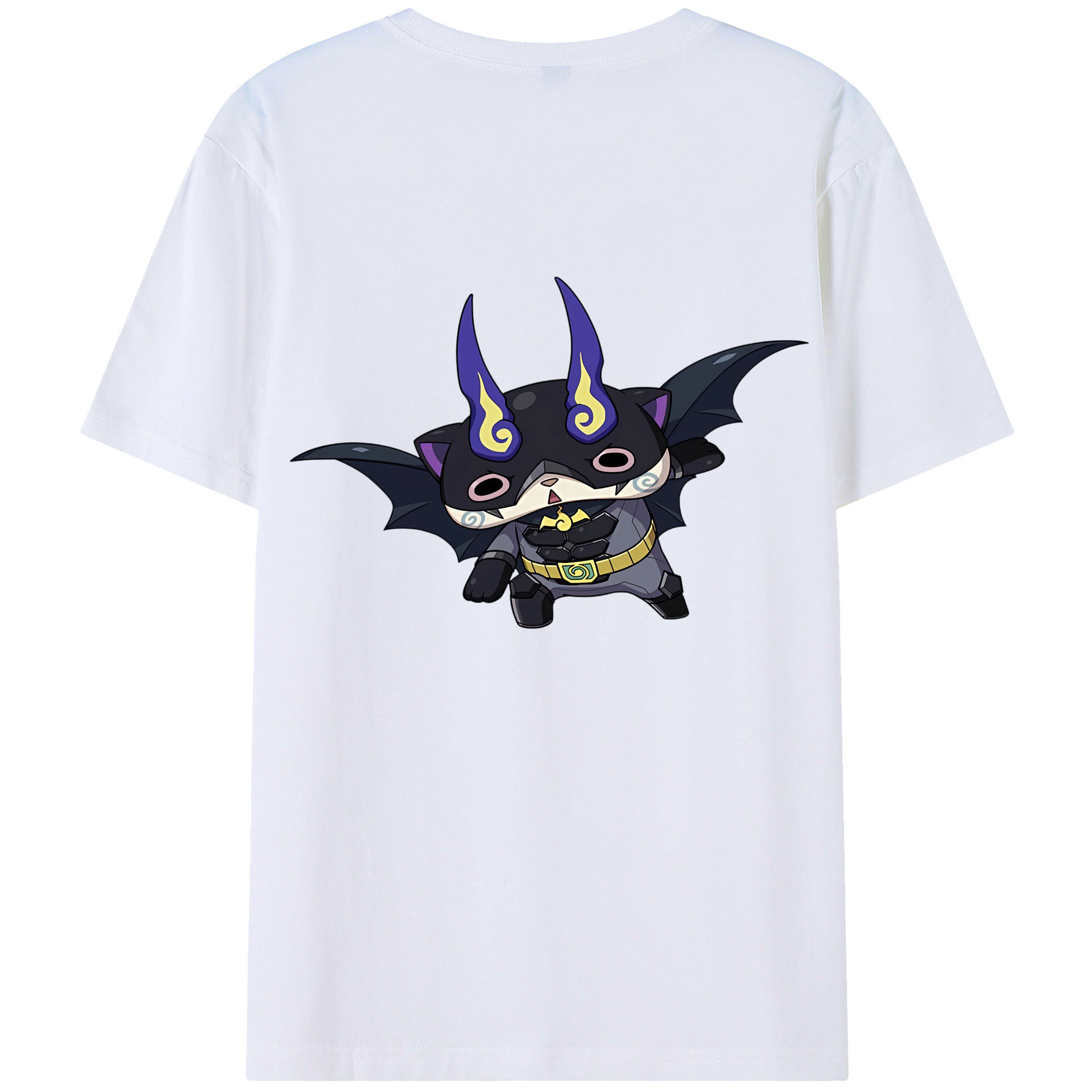 （画像用） 妖怪ウォッチ Yo-kai Watch 綿100％半袖Tシャツ（背面プリント）