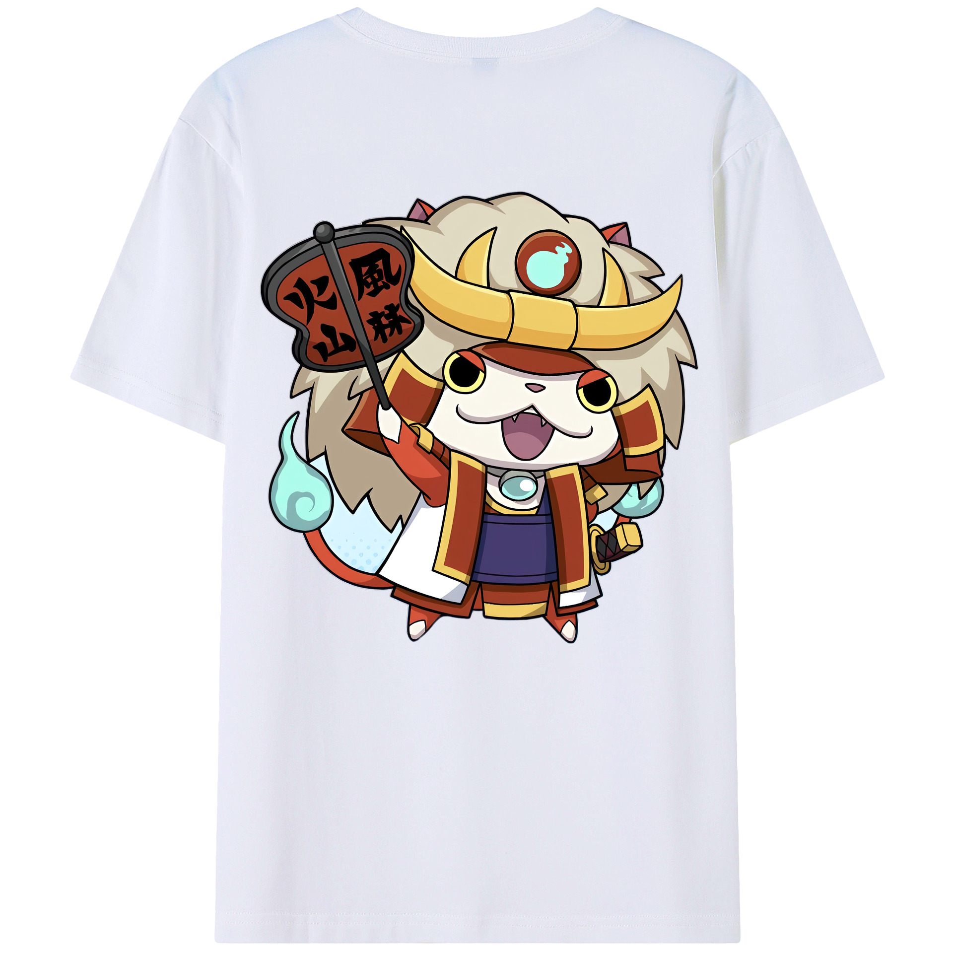 （画像用） 妖怪ウォッチ Yo-kai Watch 綿100％半袖Tシャツ（背面プリント）