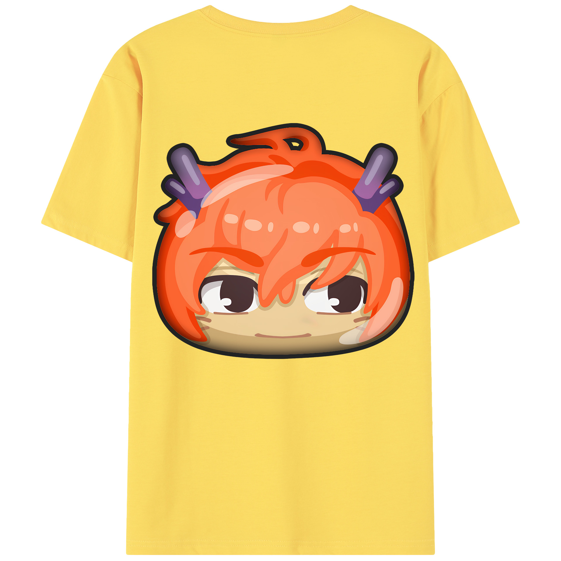 （画像用） 妖怪ウォッチ Yo-kai Watch 綿100％半袖Tシャツ（背面プリント）