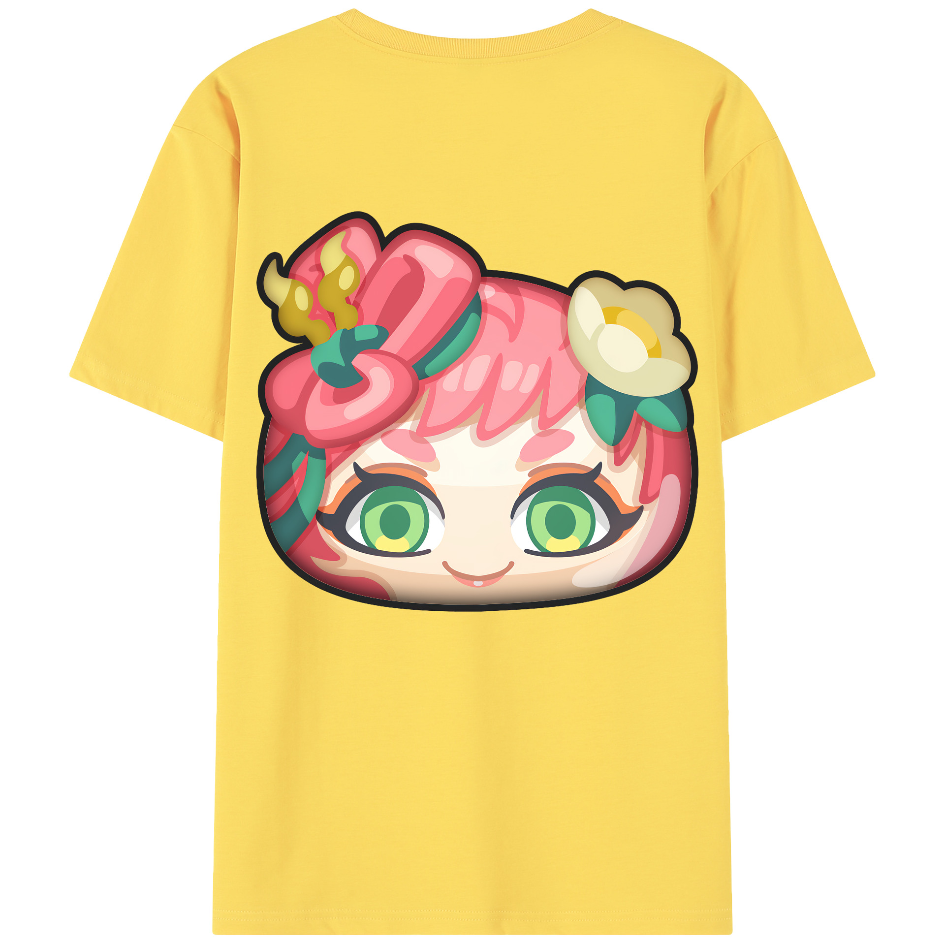（画像用） 妖怪ウォッチ Yo-kai Watch 綿100％半袖Tシャツ（背面プリント）