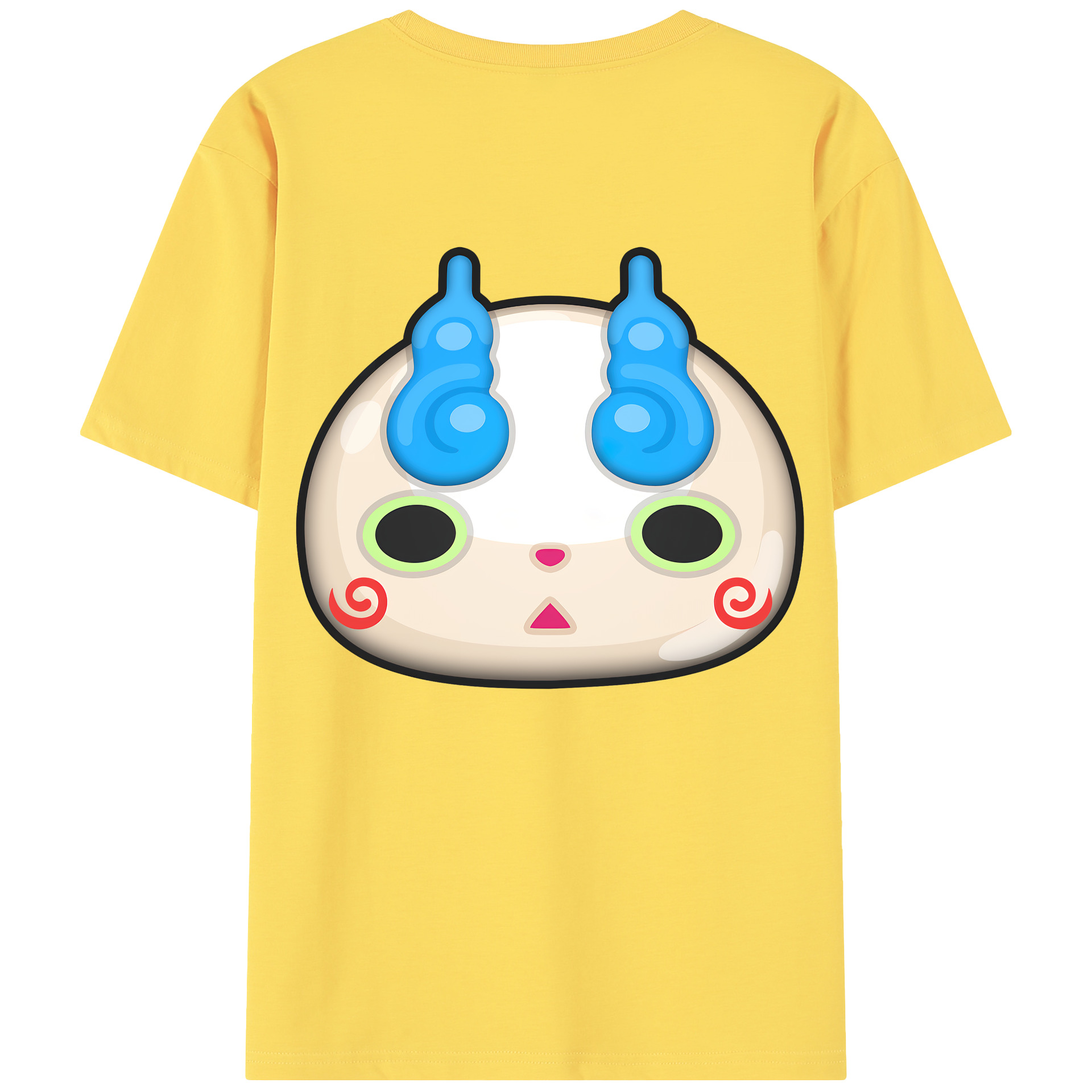 （画像用） 妖怪ウォッチ Yo-kai Watch 綿100％半袖Tシャツ（背面プリント）