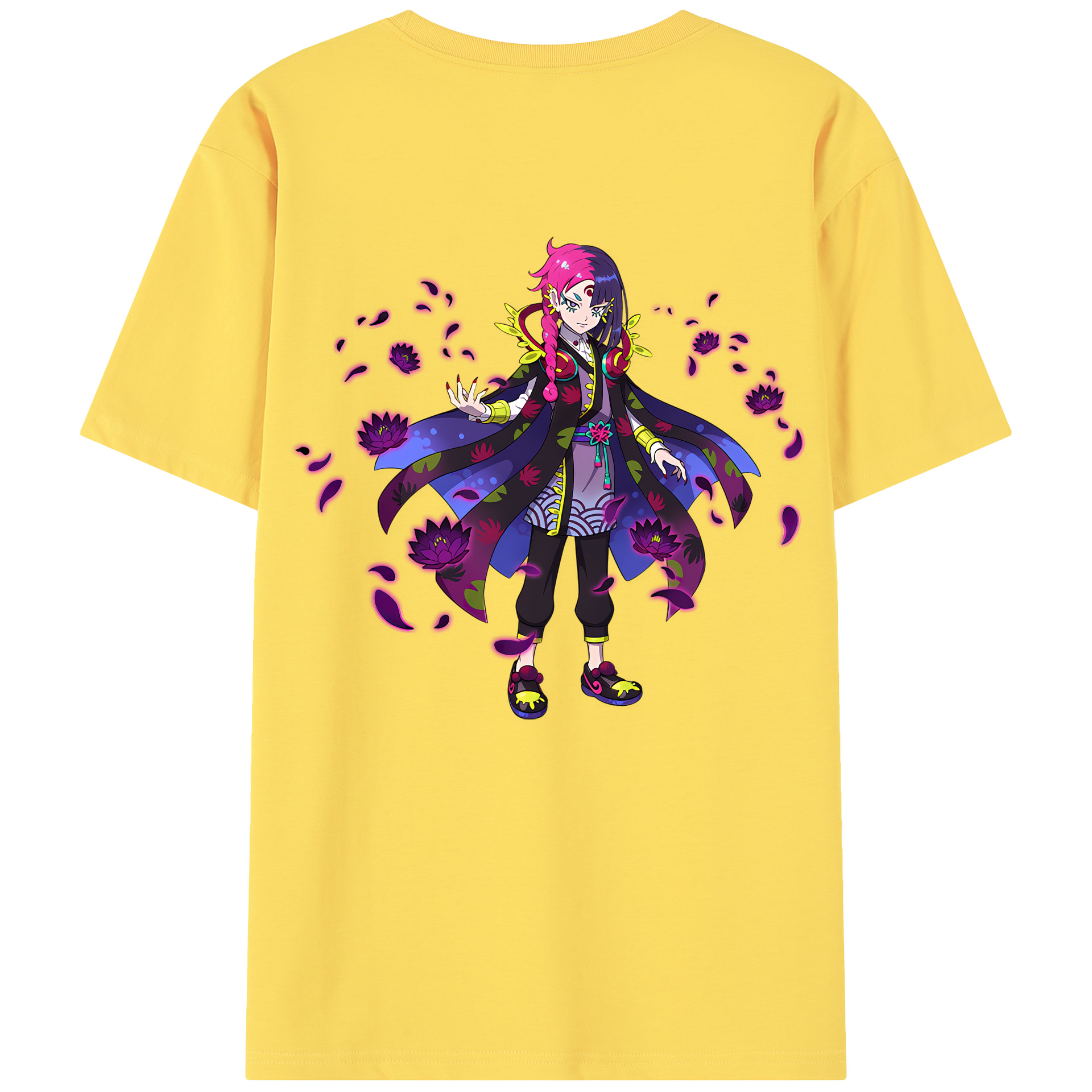 （画像用） 妖怪ウォッチ Yo-kai Watch 綿100％半袖Tシャツ（背面プリント）