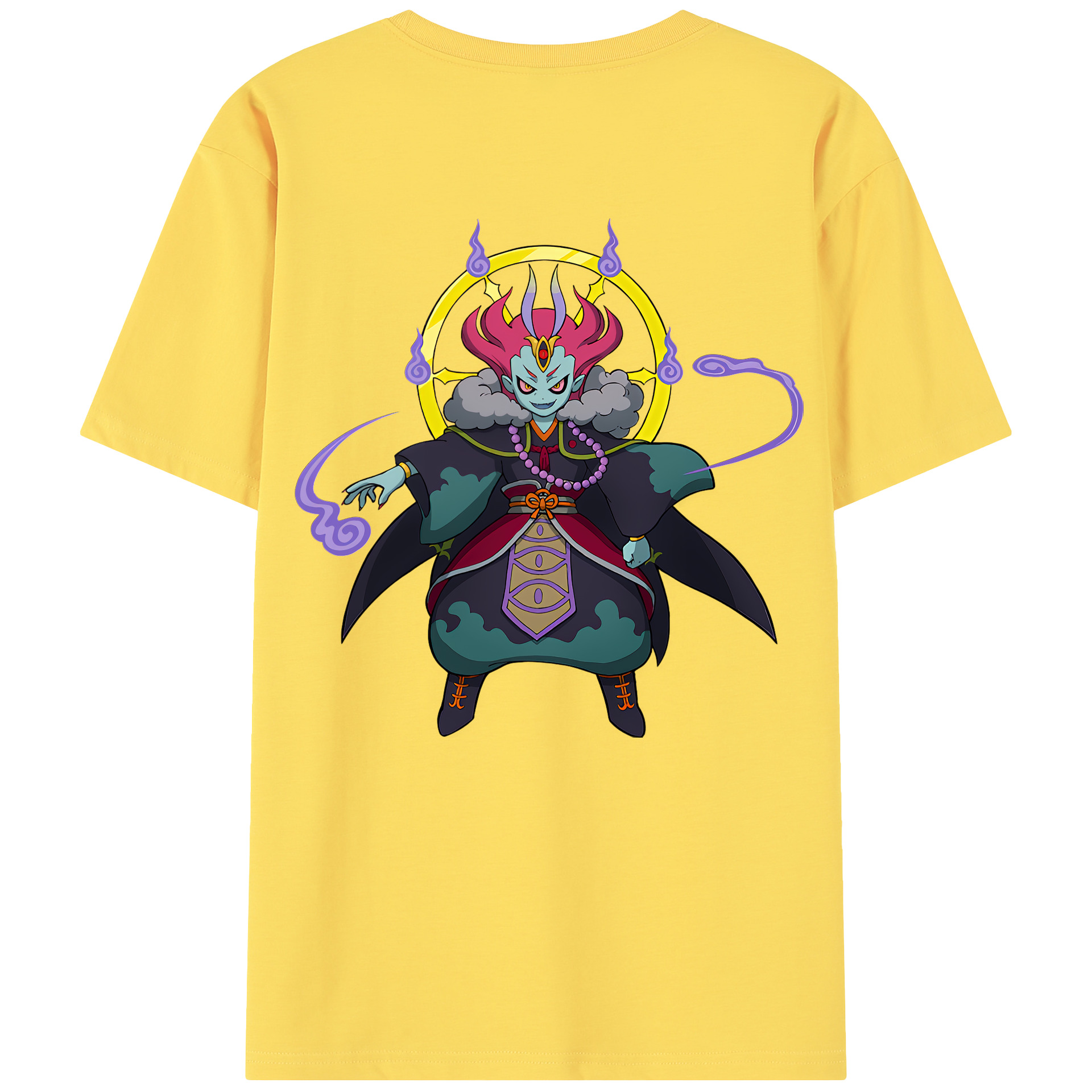 （画像用） 妖怪ウォッチ Yo-kai Watch 綿100％半袖Tシャツ（背面プリント）