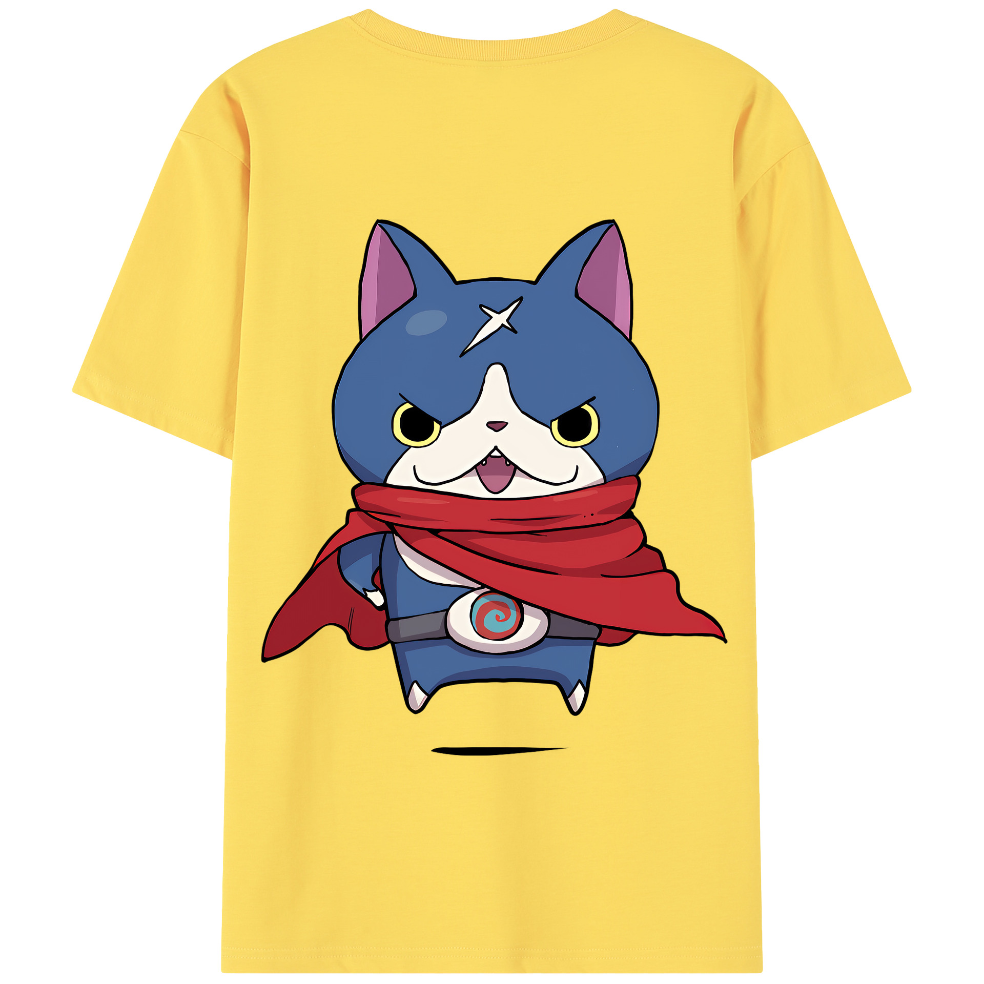 （画像用） 妖怪ウォッチ Yo-kai Watch 綿100％半袖Tシャツ（背面プリント）