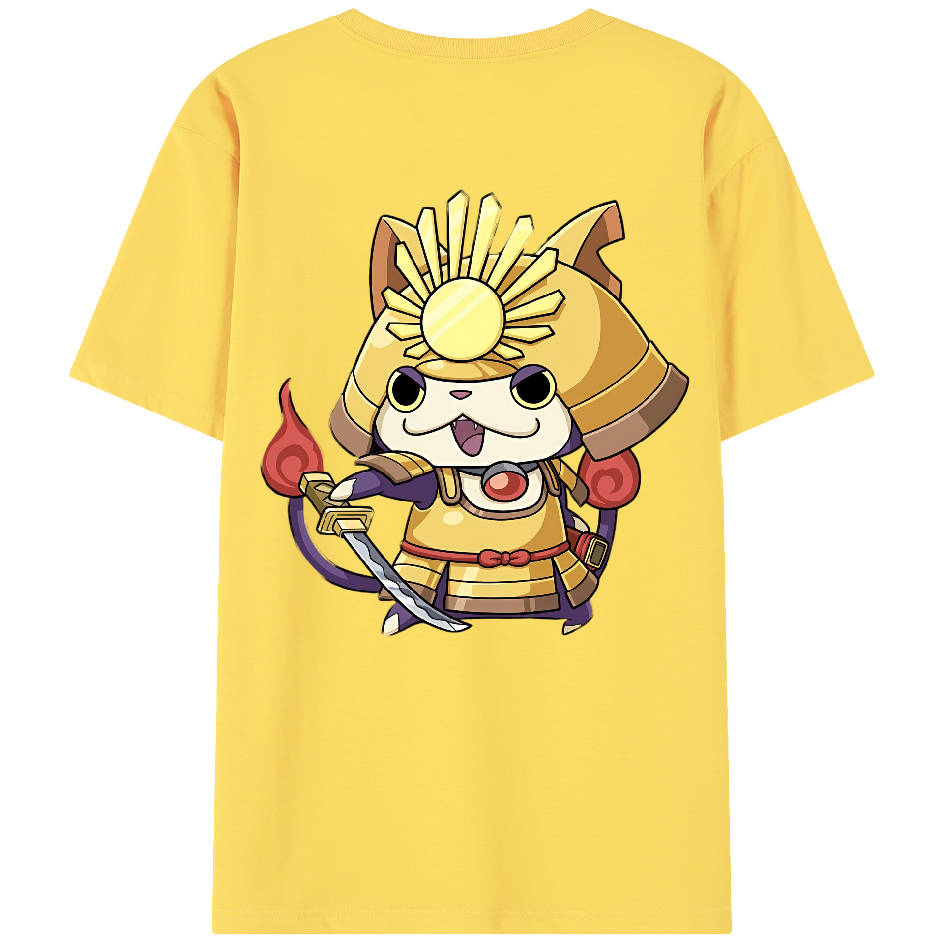 （画像用） 妖怪ウォッチ Yo-kai Watch 綿100％半袖Tシャツ（背面プリント）